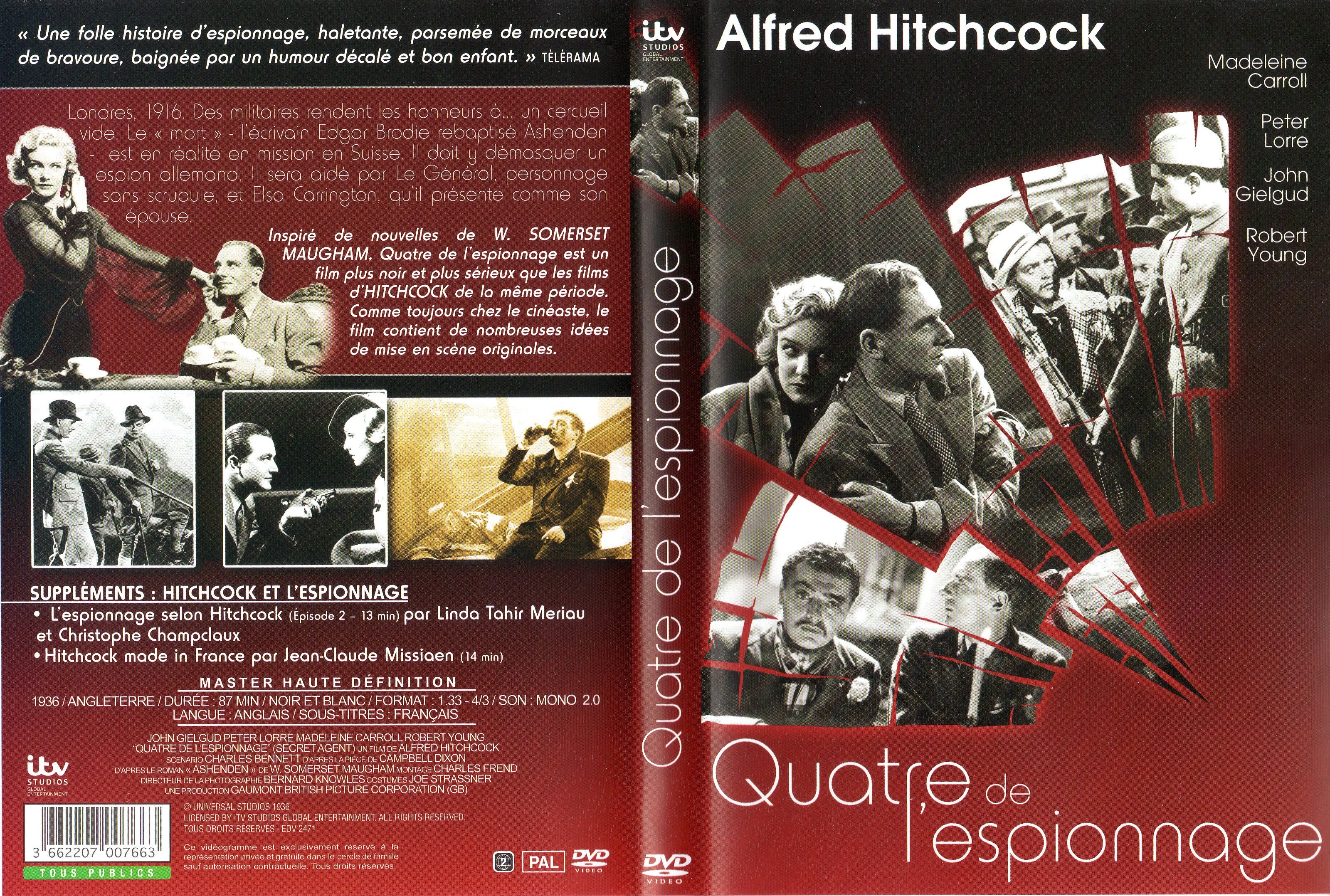 Jaquette DVD Quatre de l