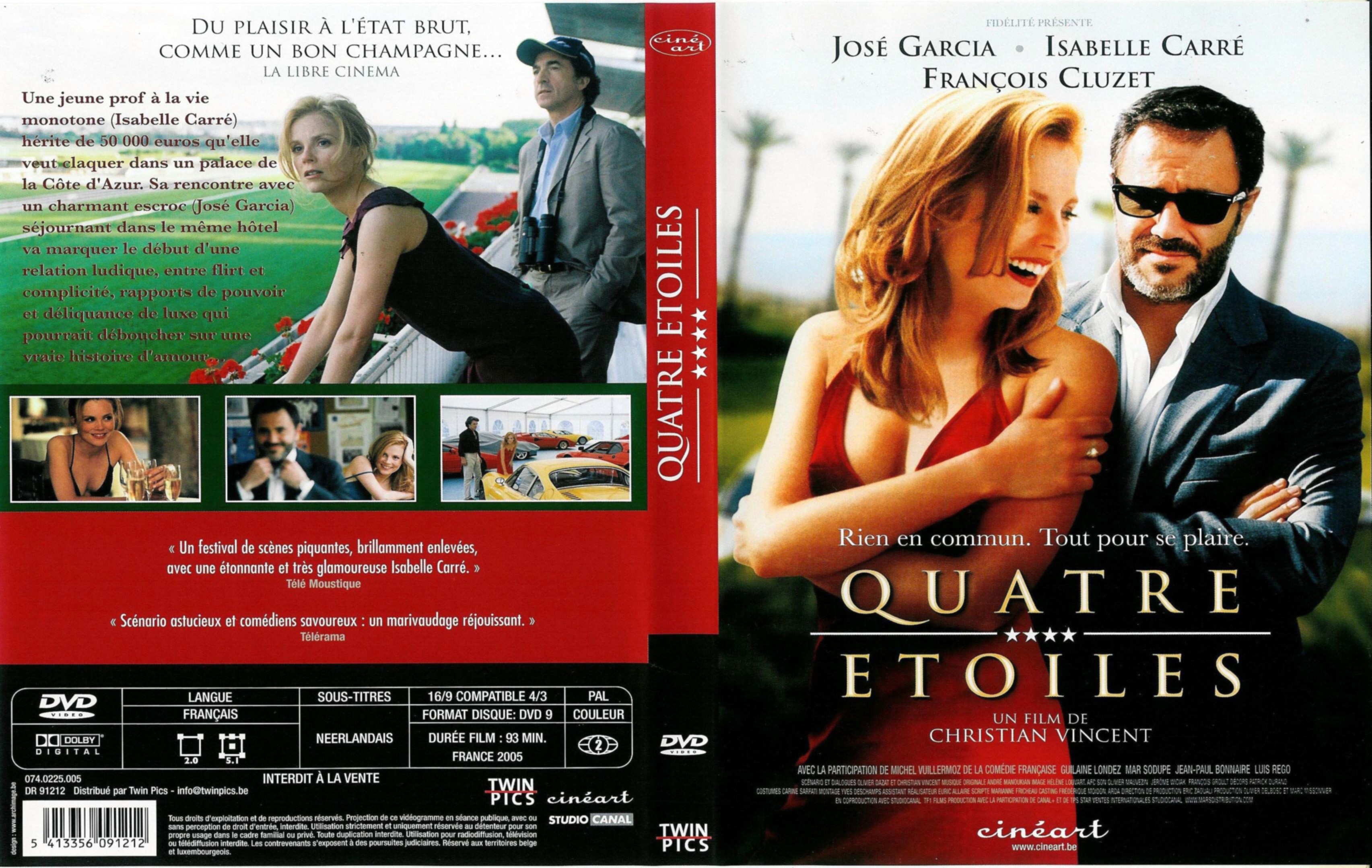 Jaquette DVD Quatre etoiles