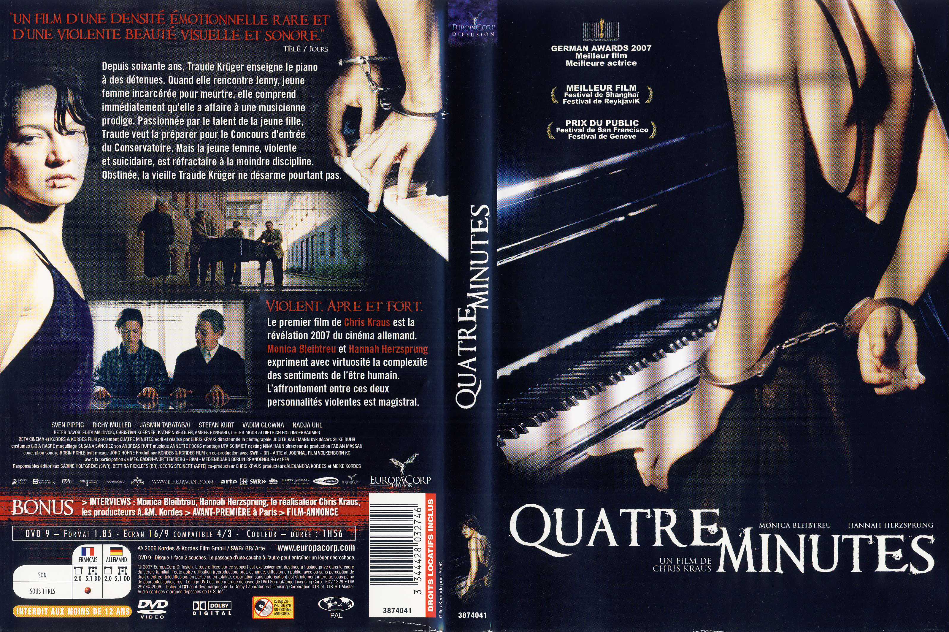 Jaquette DVD Quatre minutes