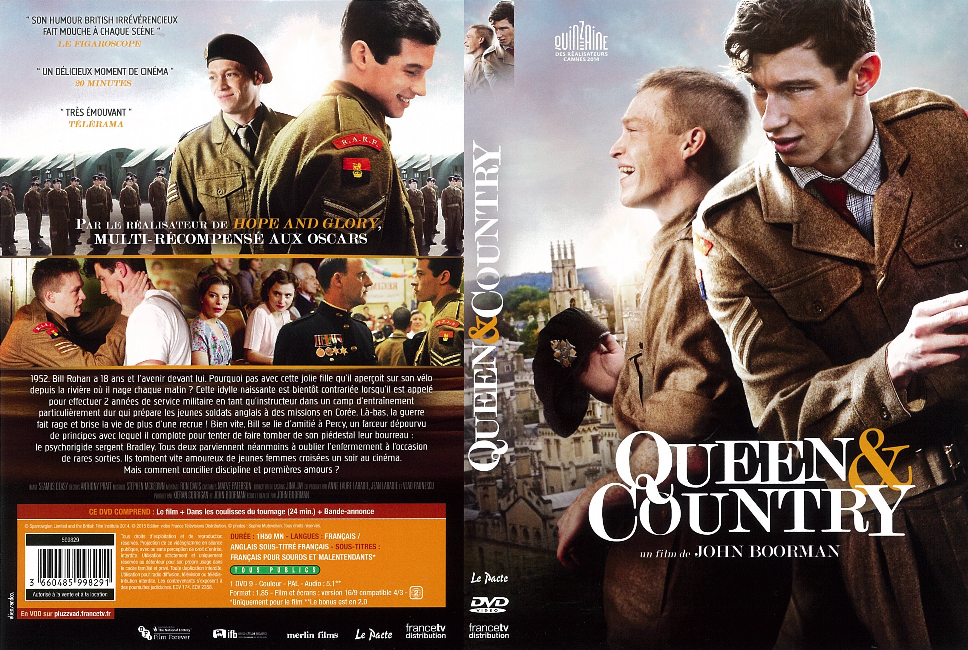 Jaquette DVD Queen & Country