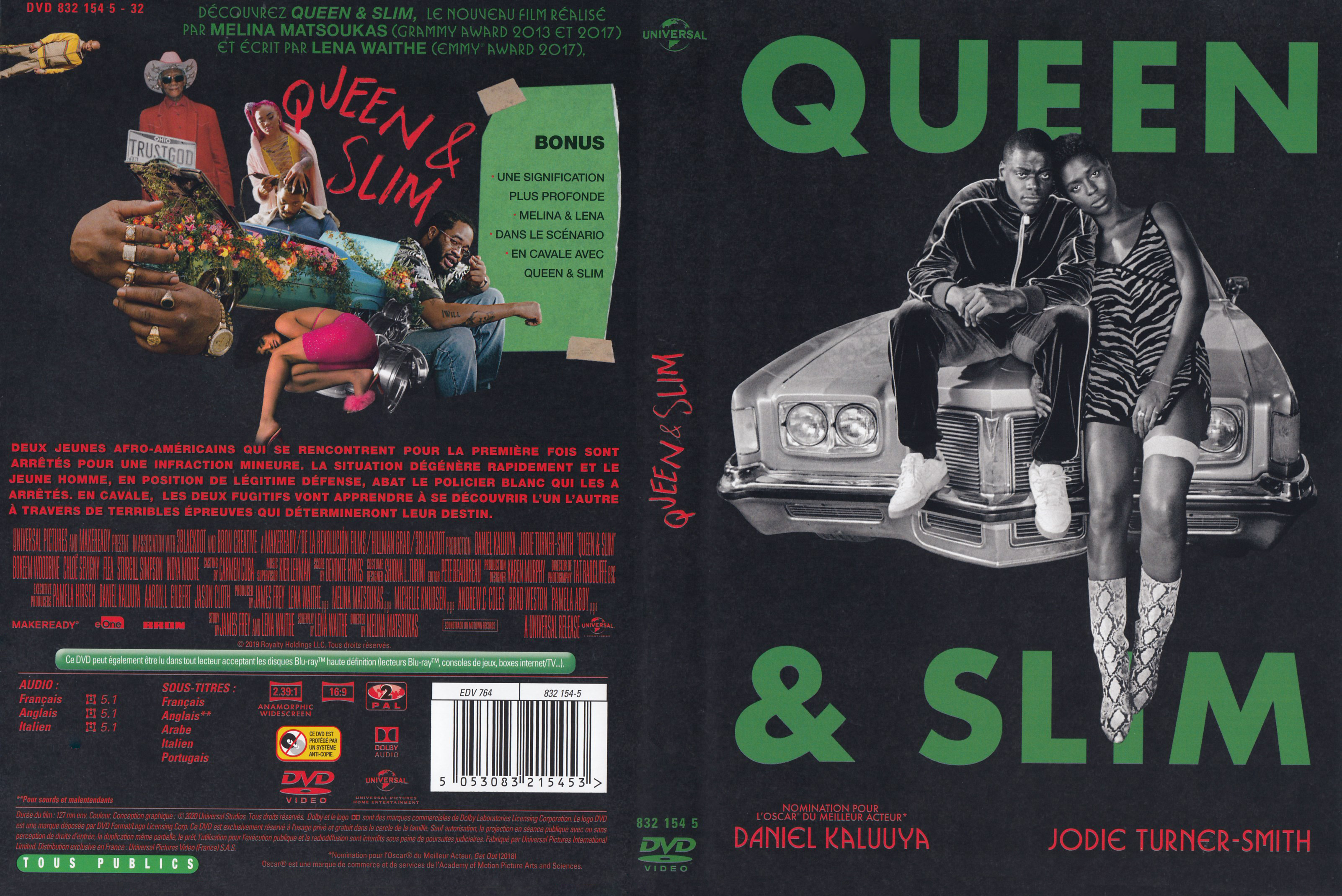 Jaquette DVD Queen & Slim