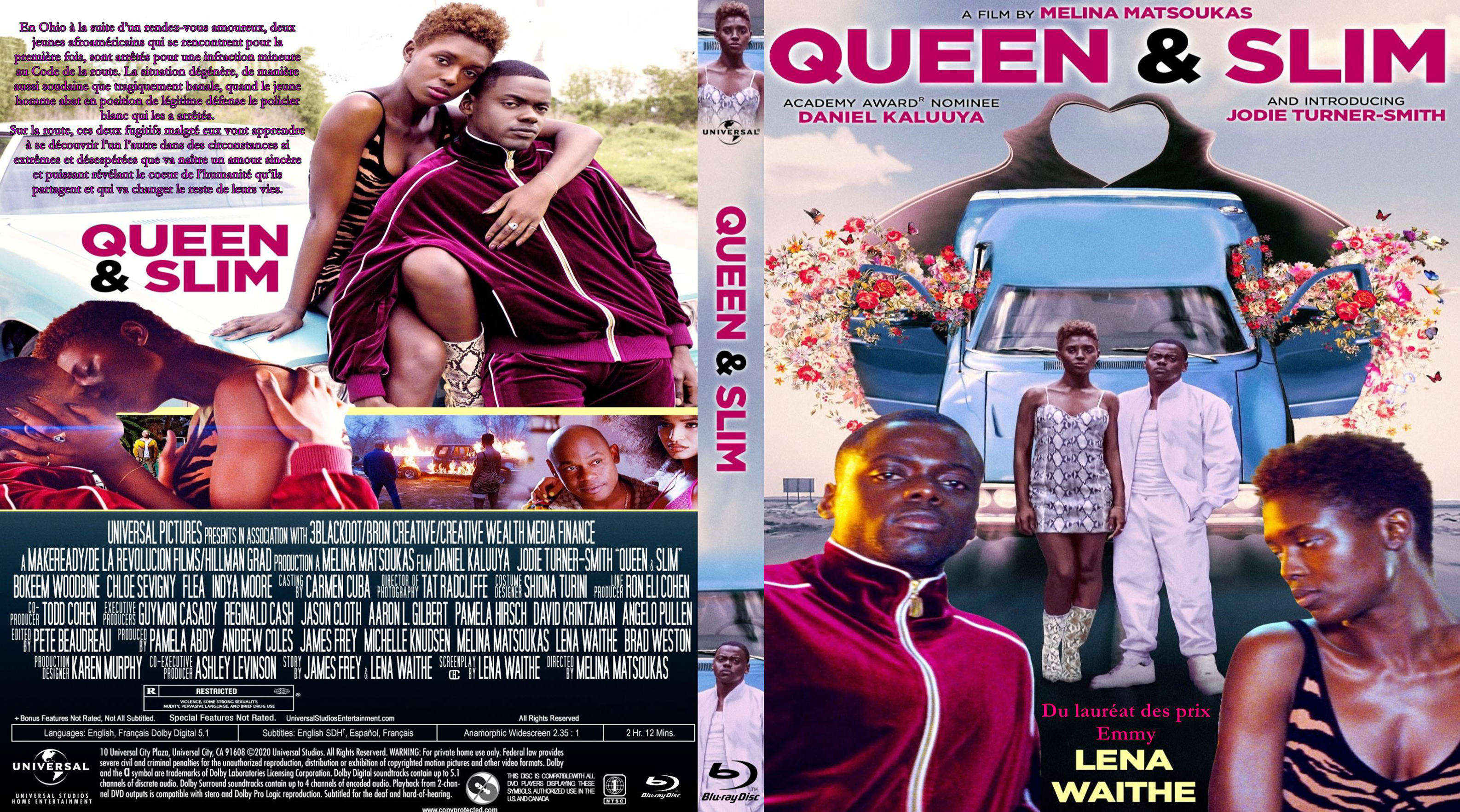 Jaquette DVD Queen & slim custom