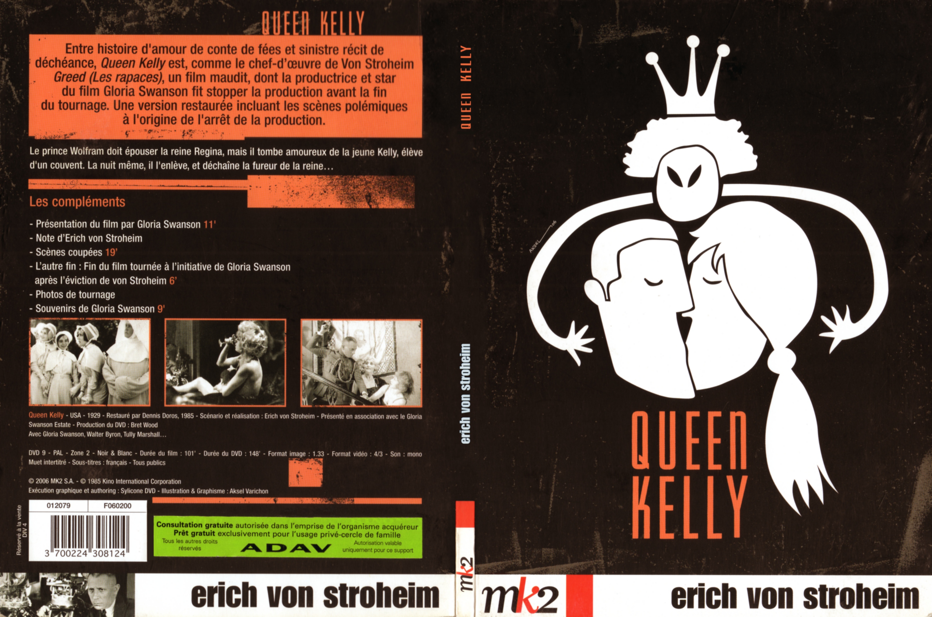 Jaquette DVD Queen Kelly