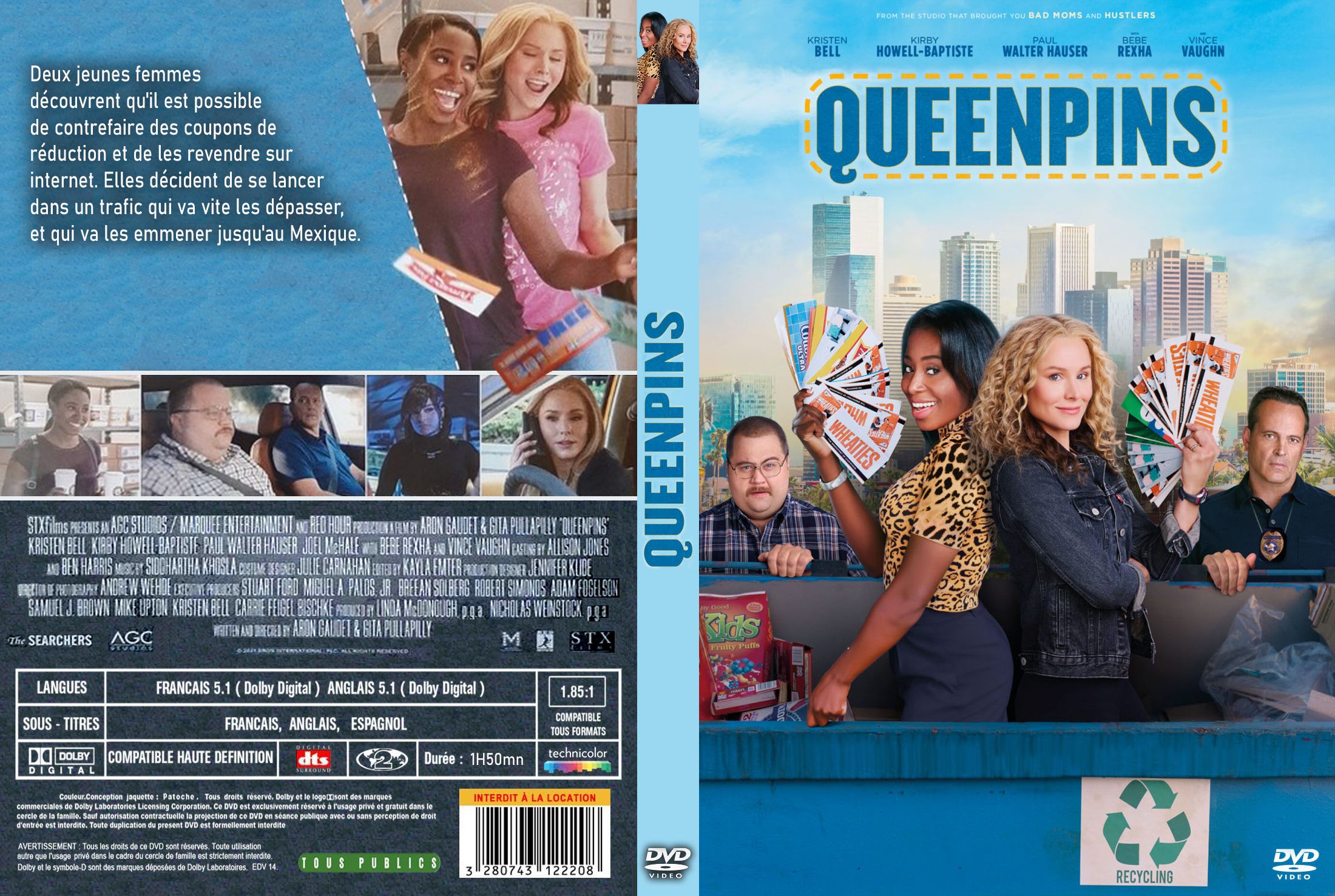 Jaquette DVD Queenpins custom