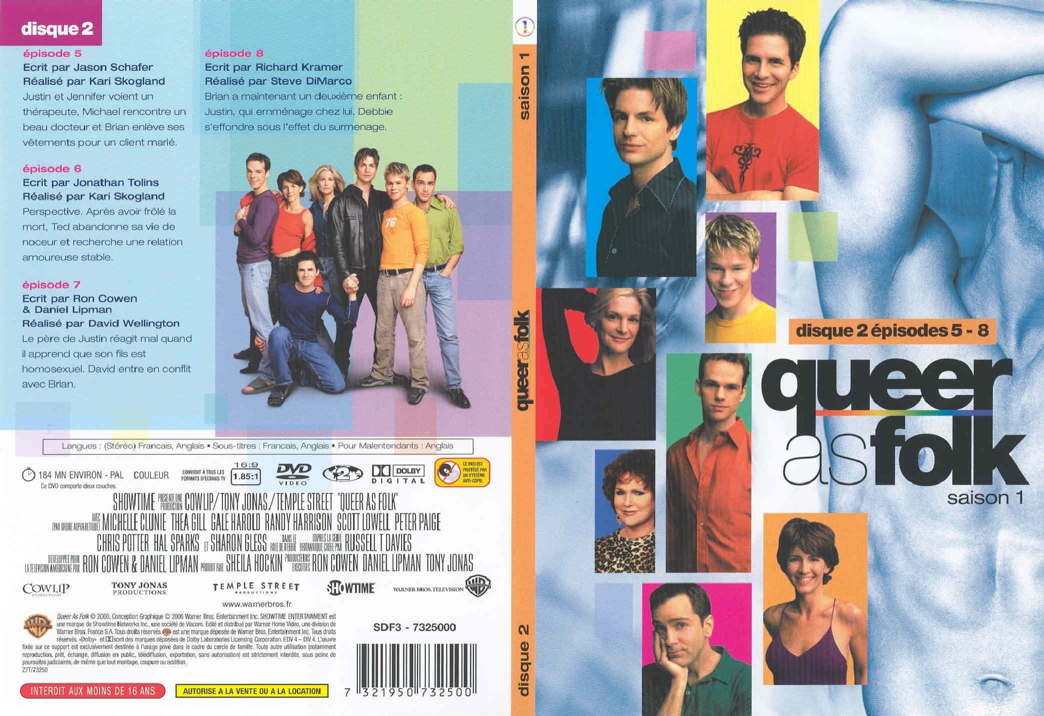 Jaquette DVD Queer As Folk (US) Saison 1 DVD 2