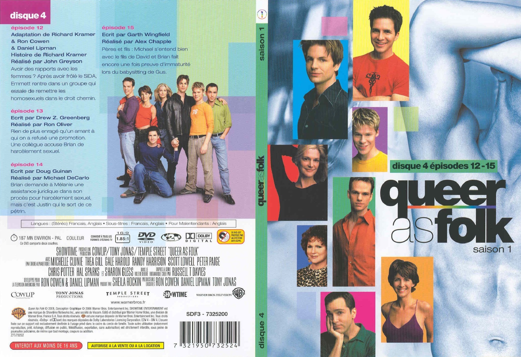 Jaquette DVD Queer As Folk (US) Saison 1 DVD 4