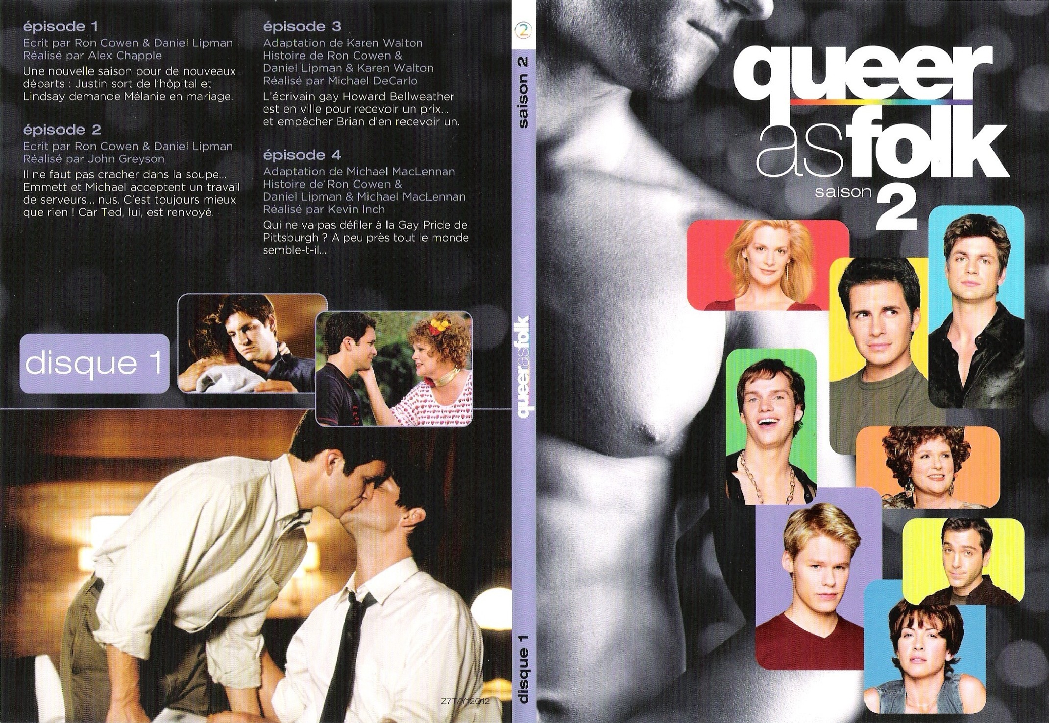 Jaquette DVD Queer As Folk (US) Saison 2 DVD 1