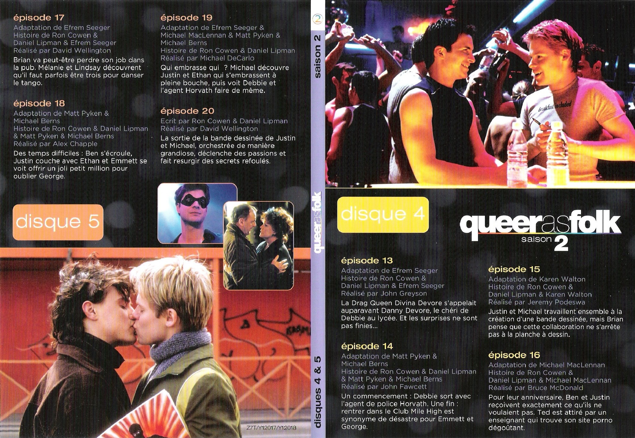 Jaquette DVD Queer As Folk (US) Saison 2 DVD 3