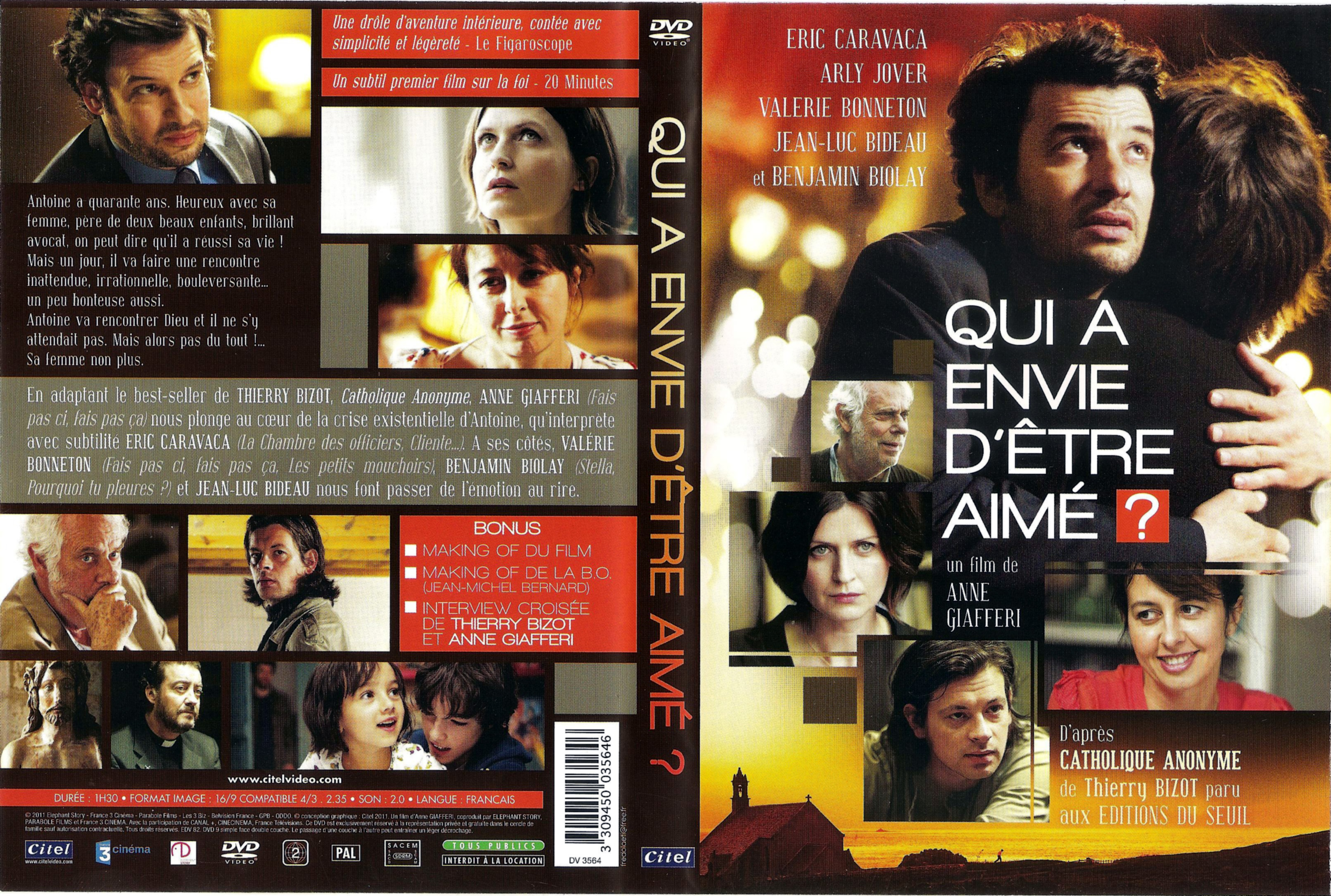 Jaquette DVD Qui a envie d