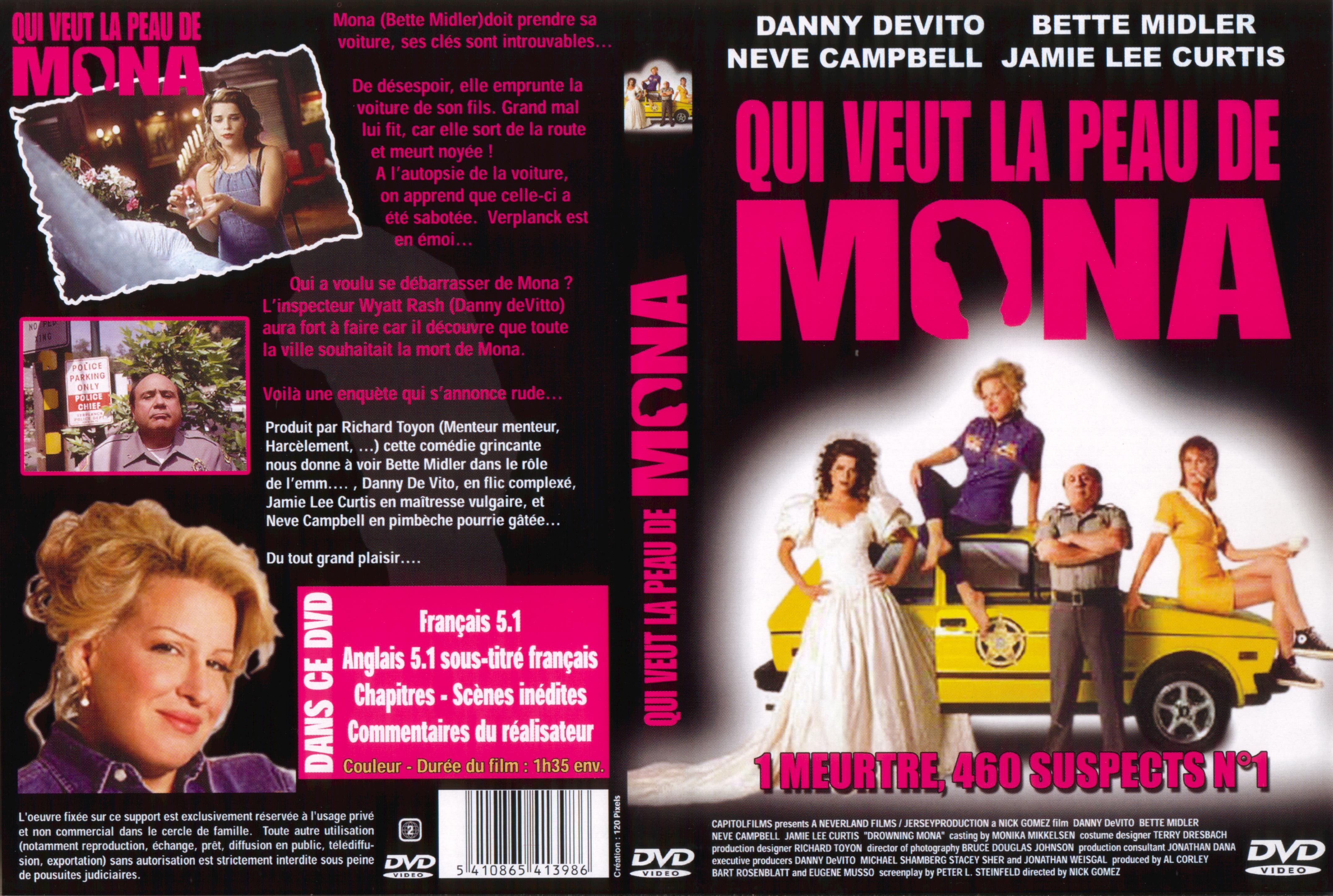 Jaquette DVD Qui veut la peau de Mona