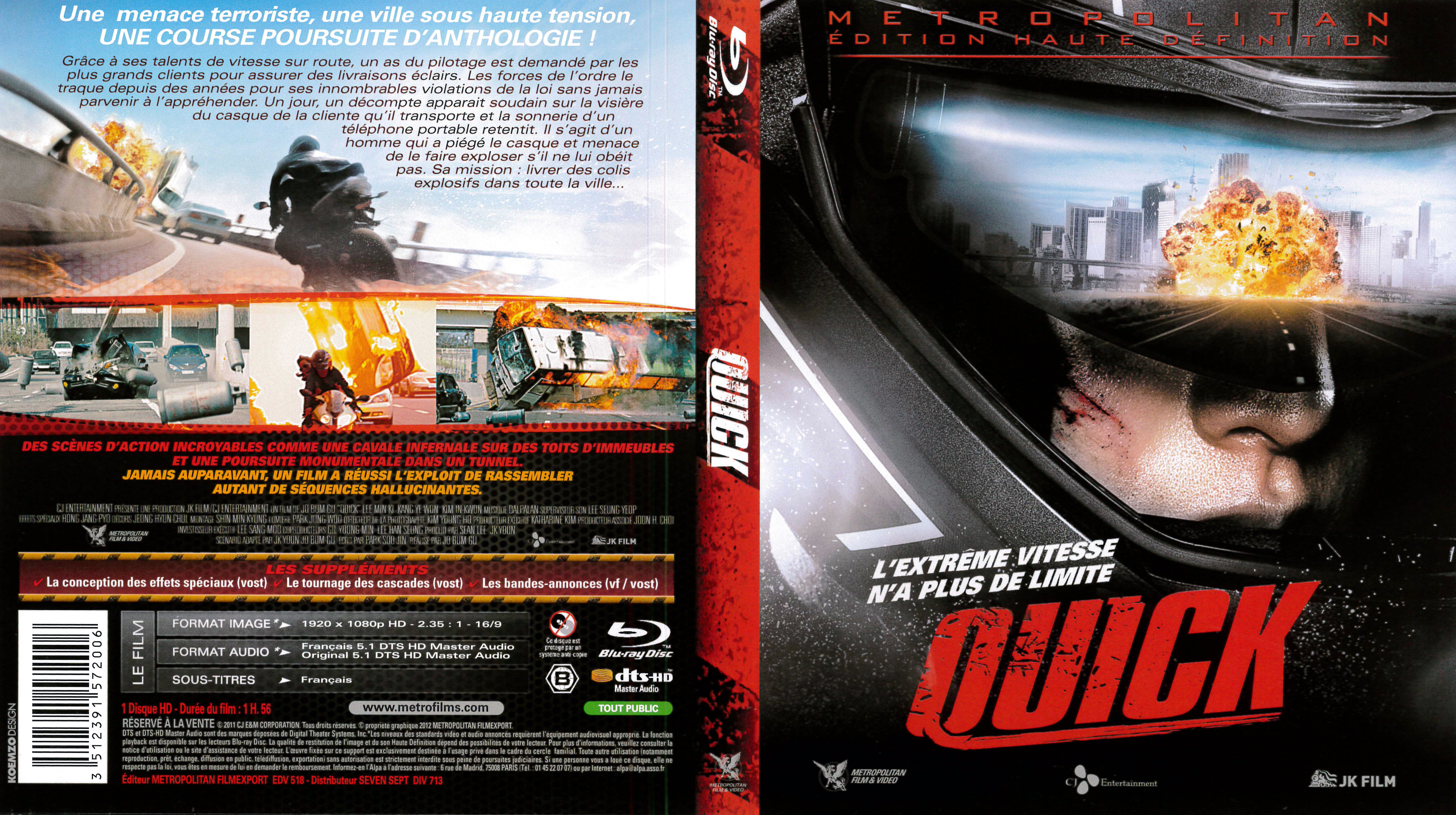 Jaquette DVD Quick (BLU-RAY)