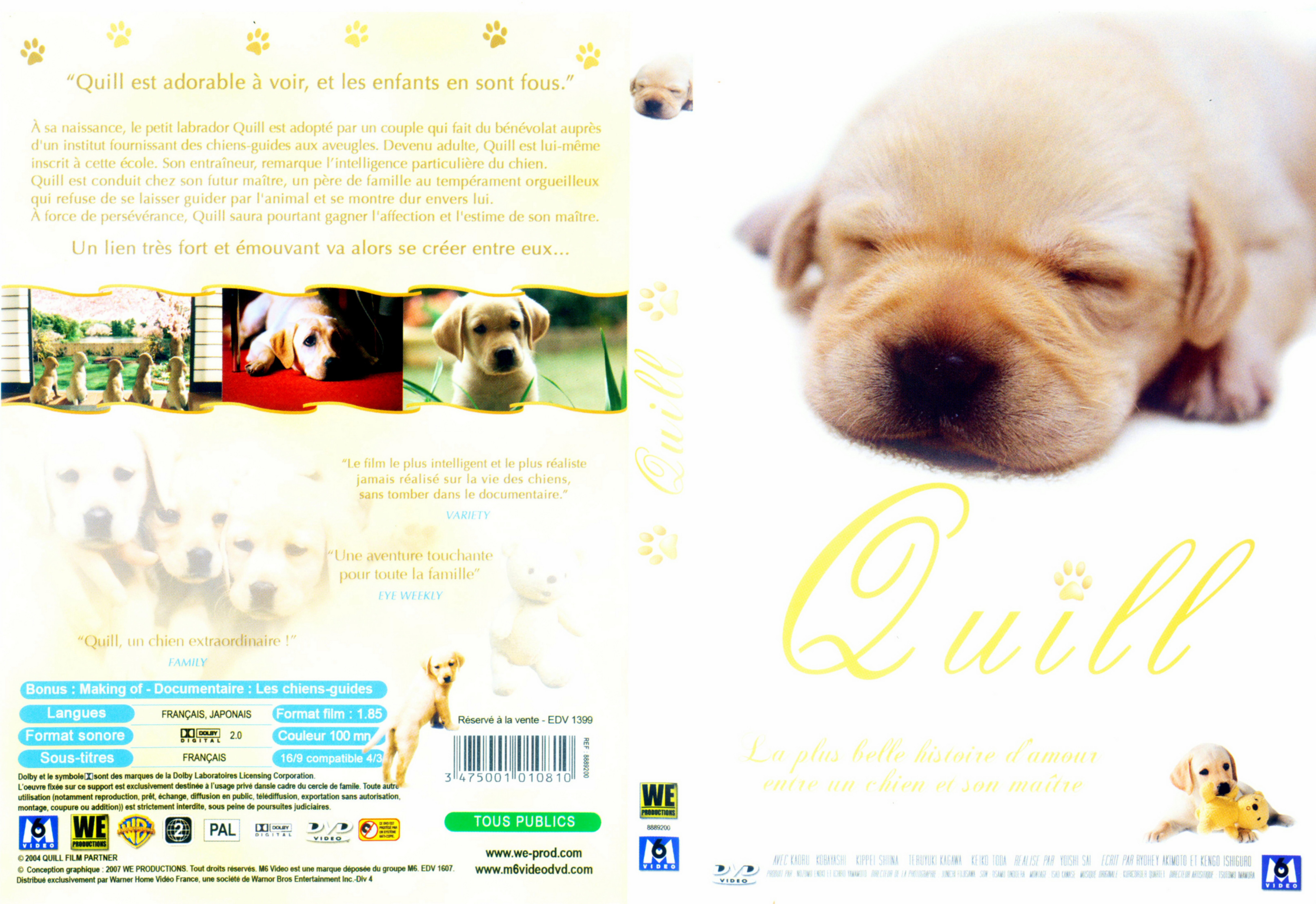 Jaquette DVD Quill