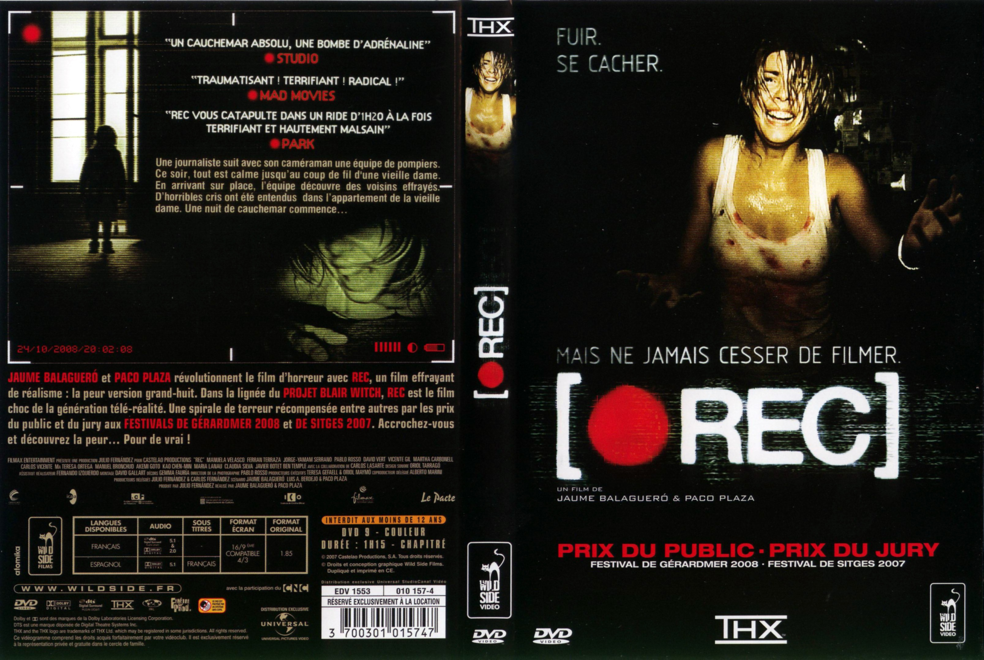 Jaquette DVD REC