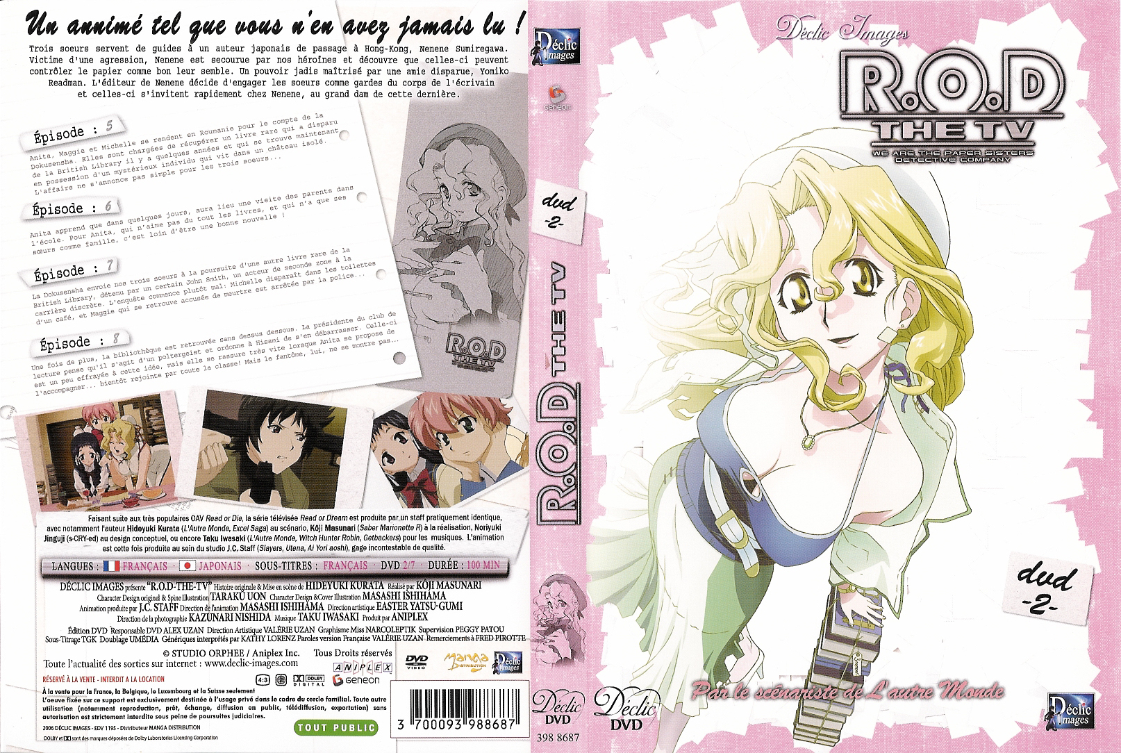 Jaquette DVD ROD vol 2