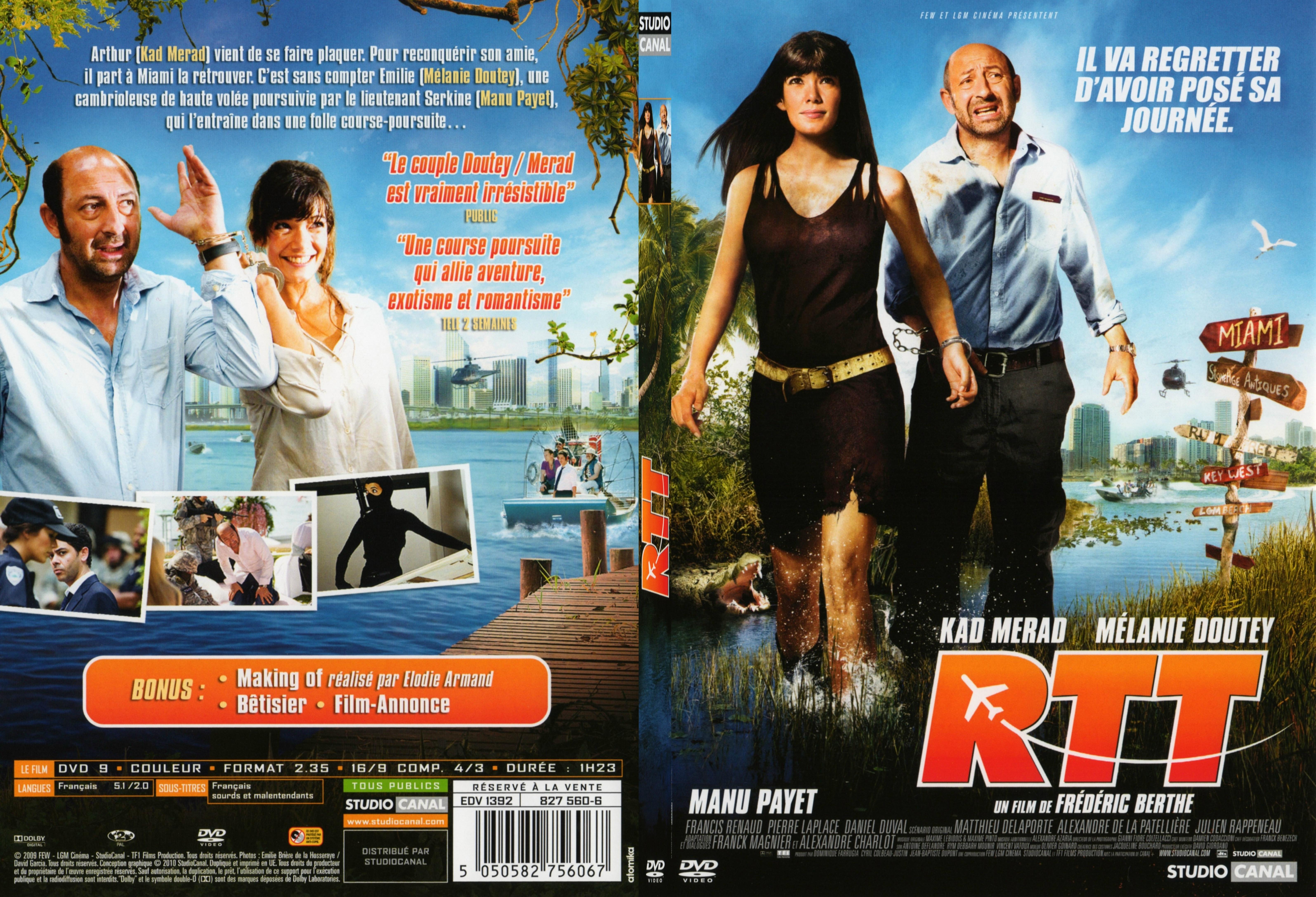 Jaquette DVD RTT - SLIM