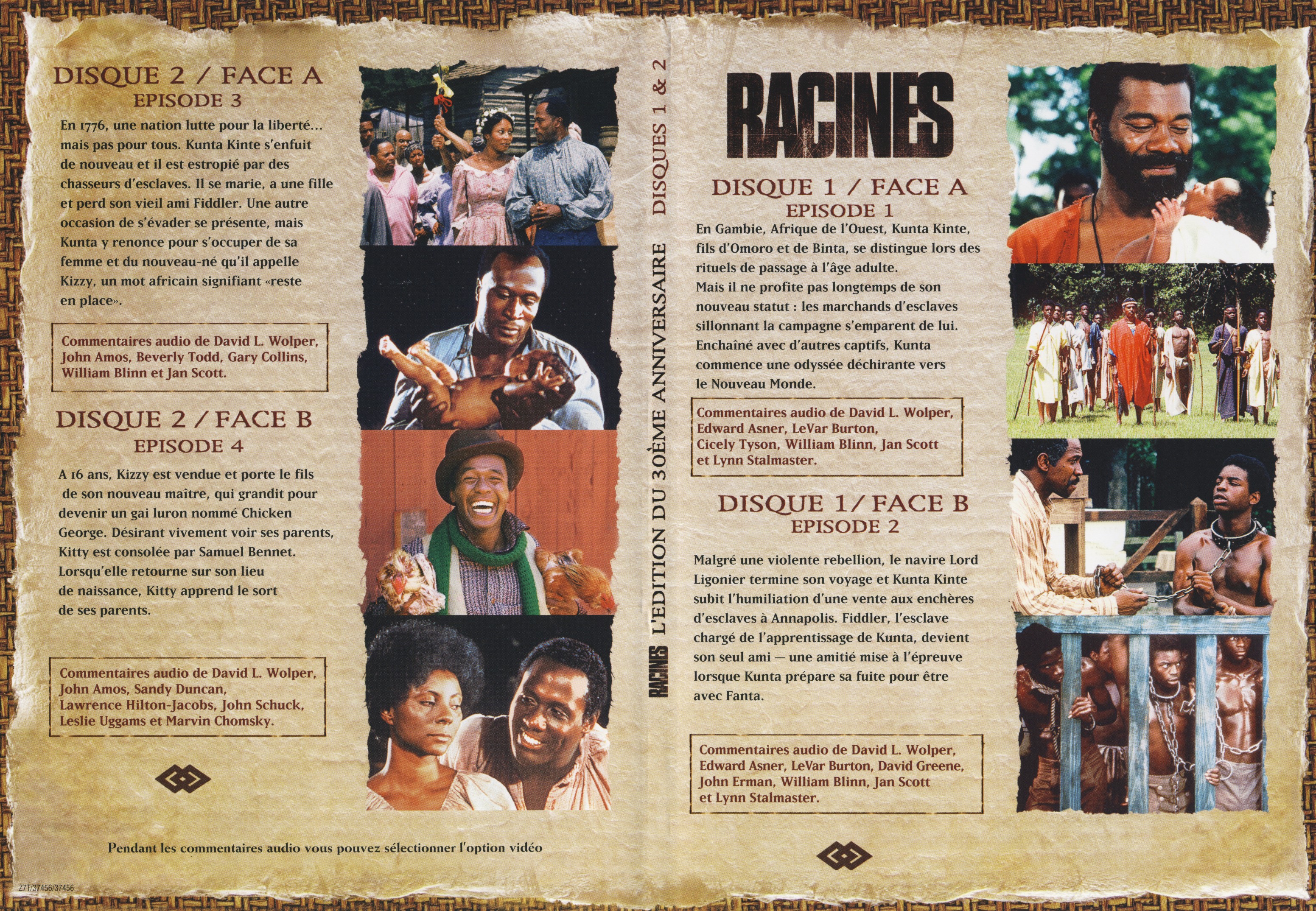 Jaquette DVD Racines DVD 1
