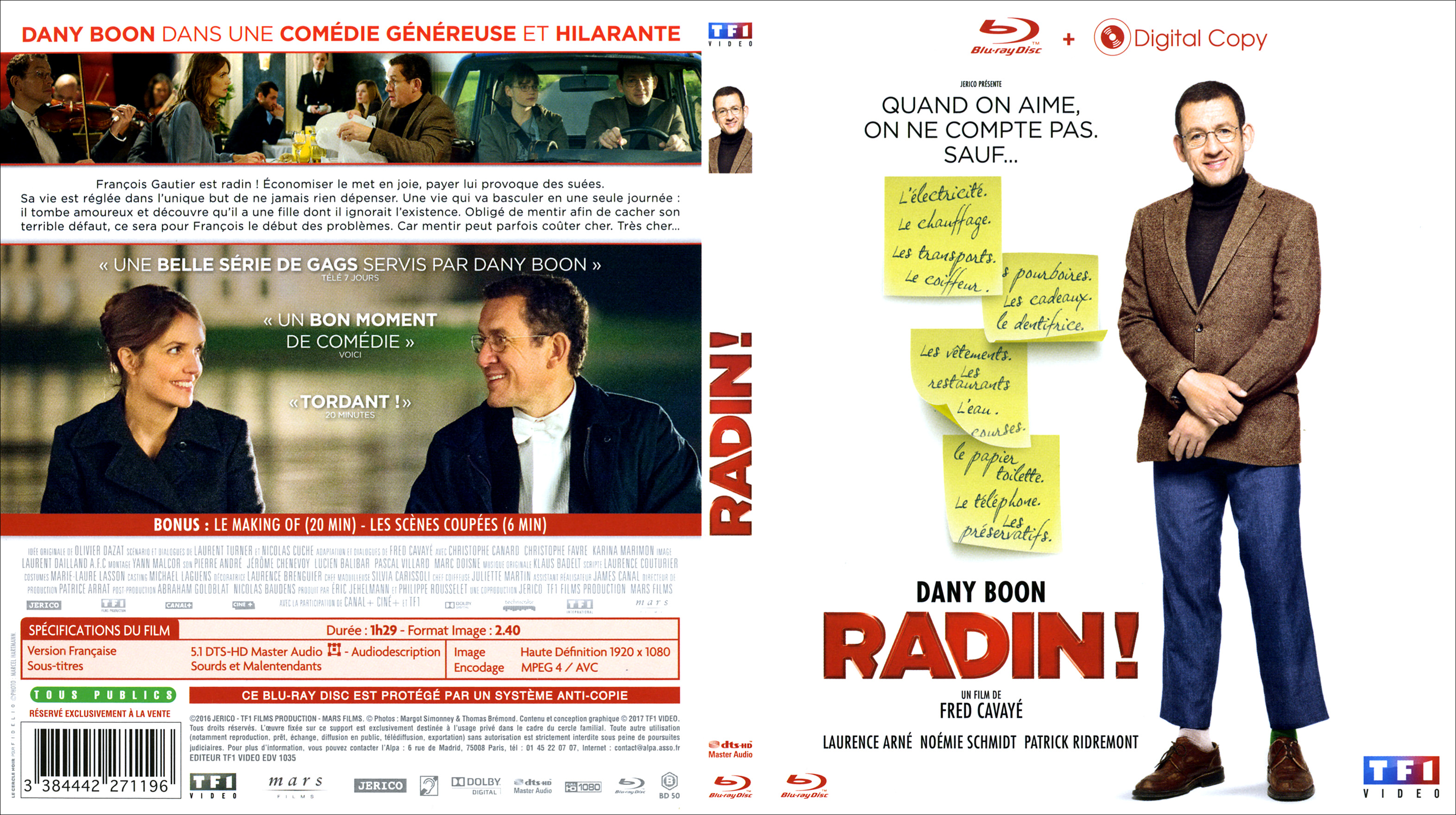 Jaquette DVD Radin! (BLU-RAY)