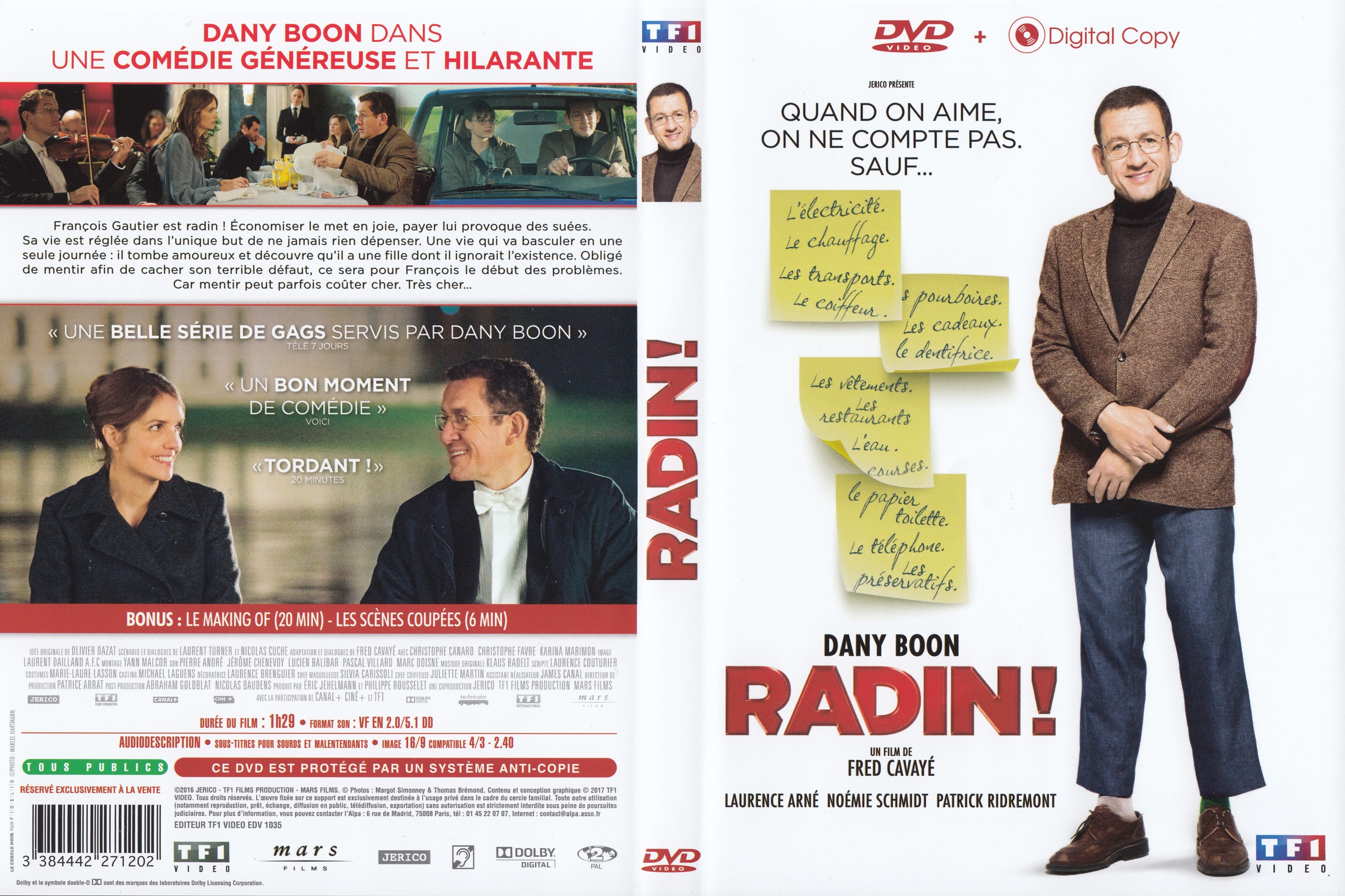 Jaquette DVD Radin
