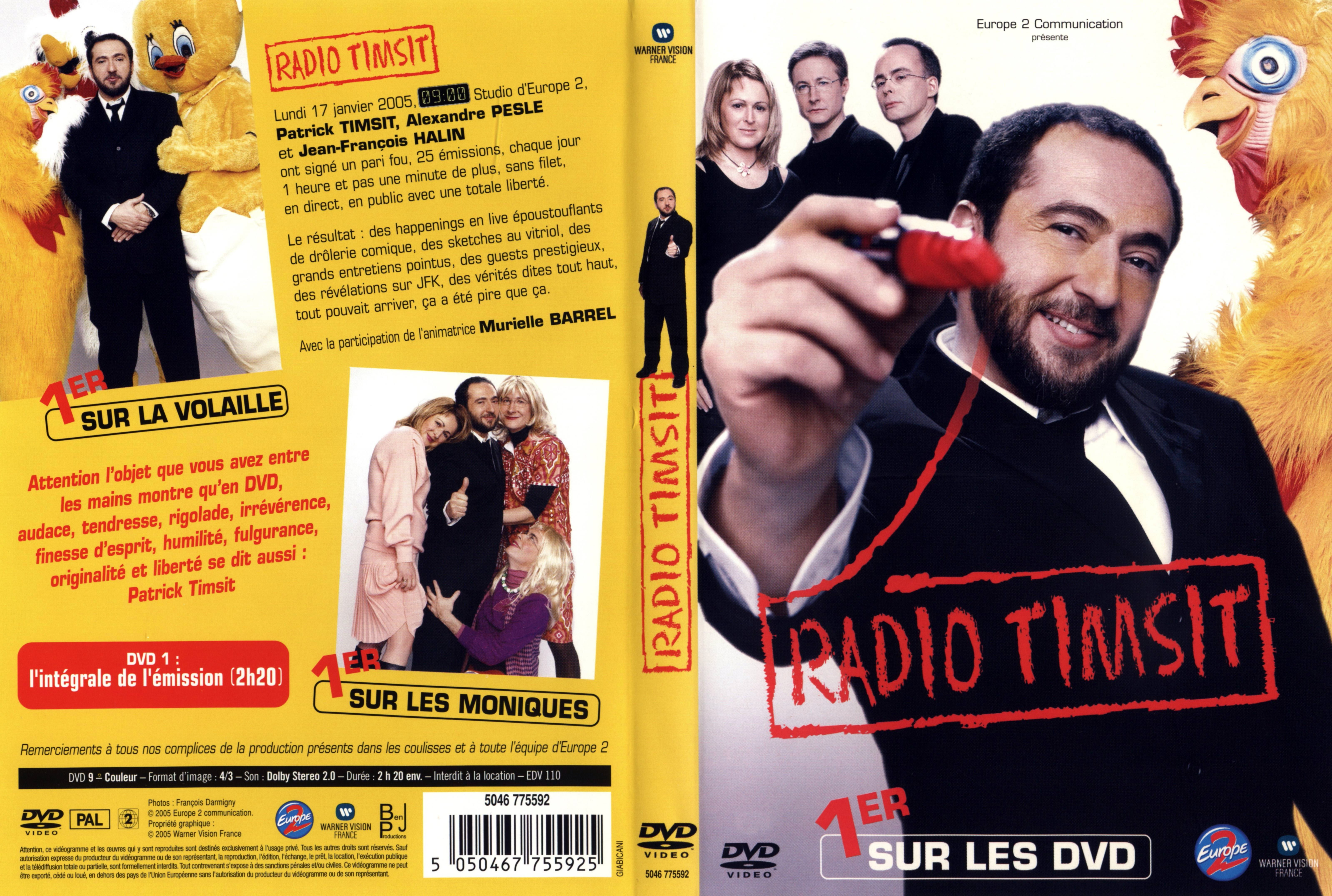 Jaquette DVD Radio Timsit