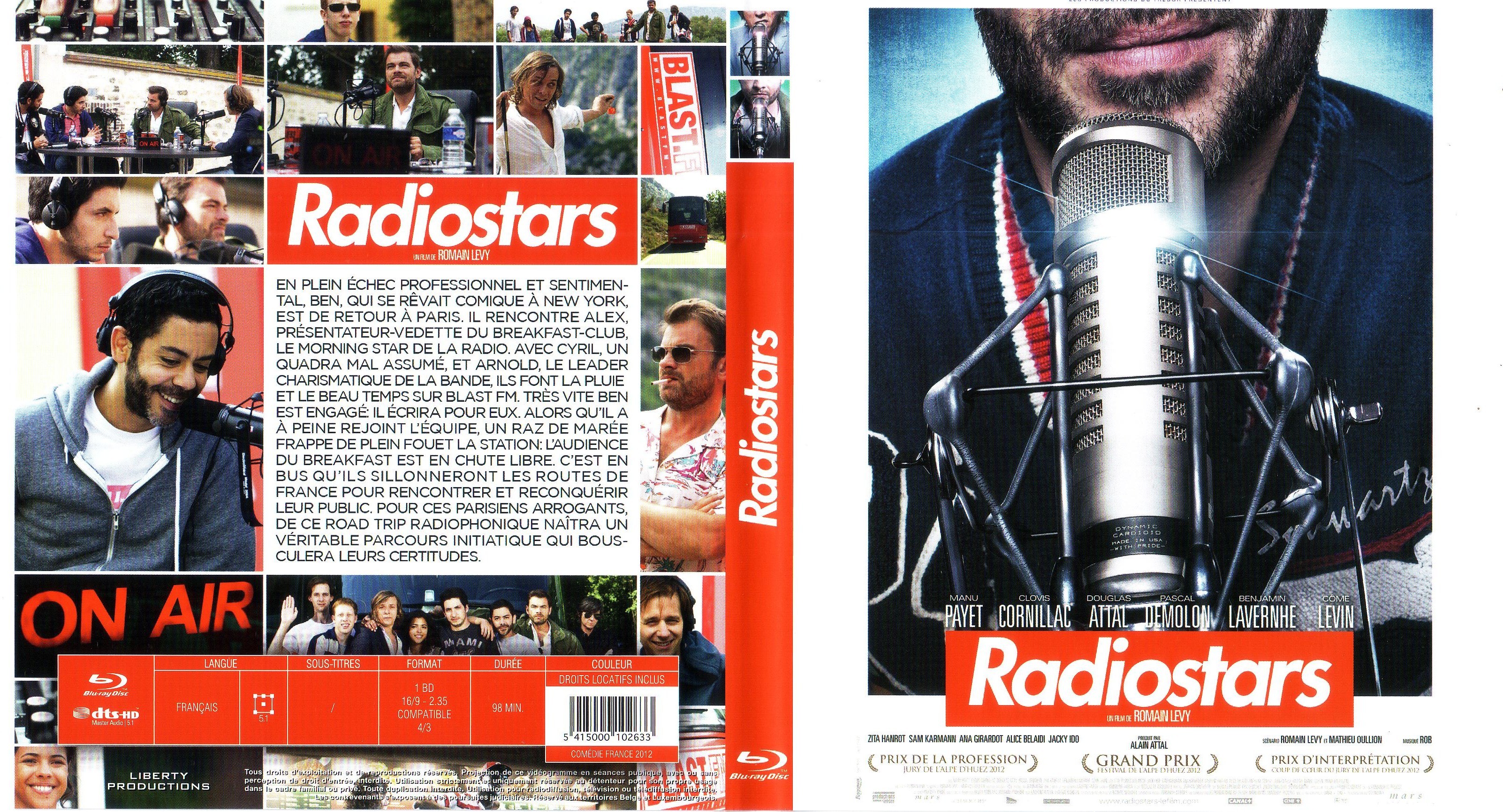 Jaquette DVD Radiostars (BLU-RAY) v2