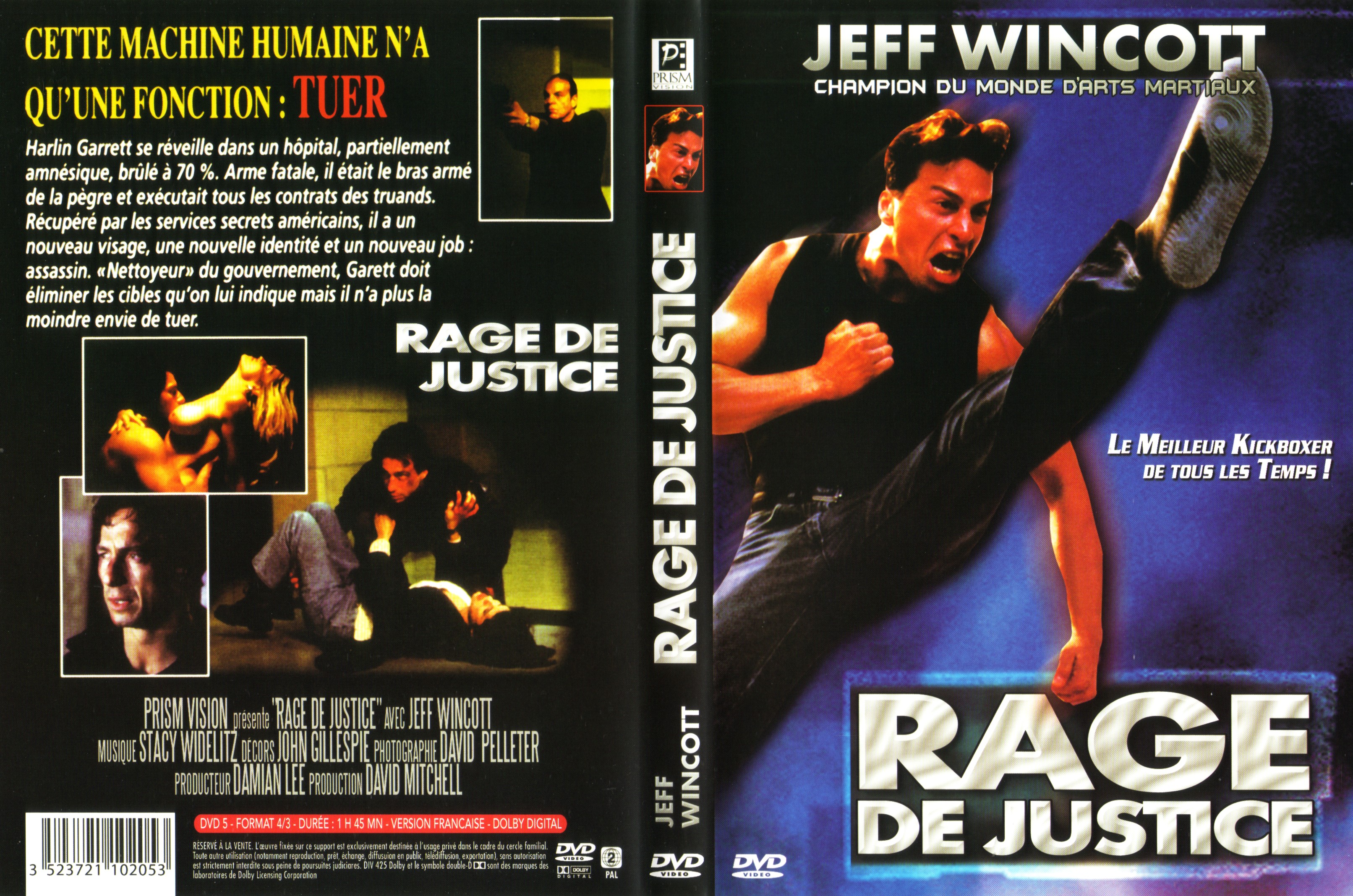 Jaquette DVD Rage de justice