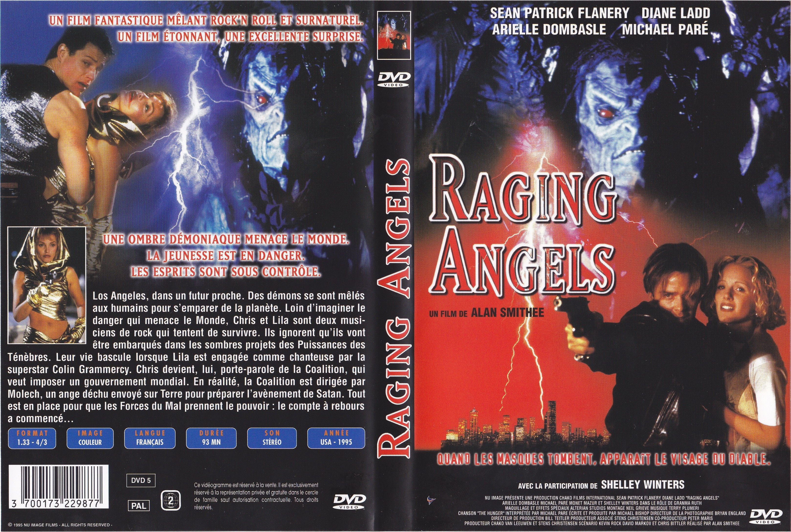 Jaquette DVD Raging Angels