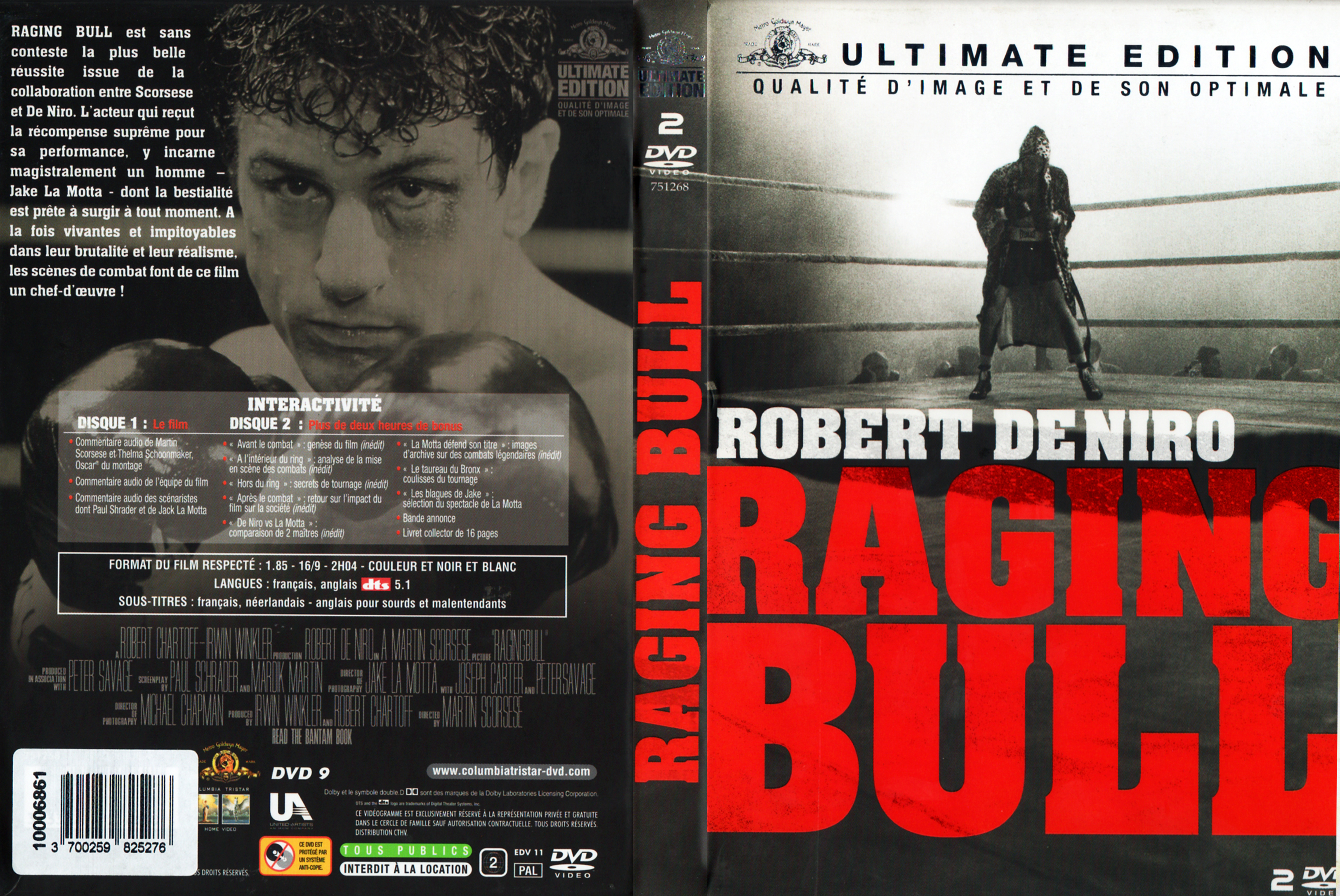 Jaquette DVD Raging Bull v3