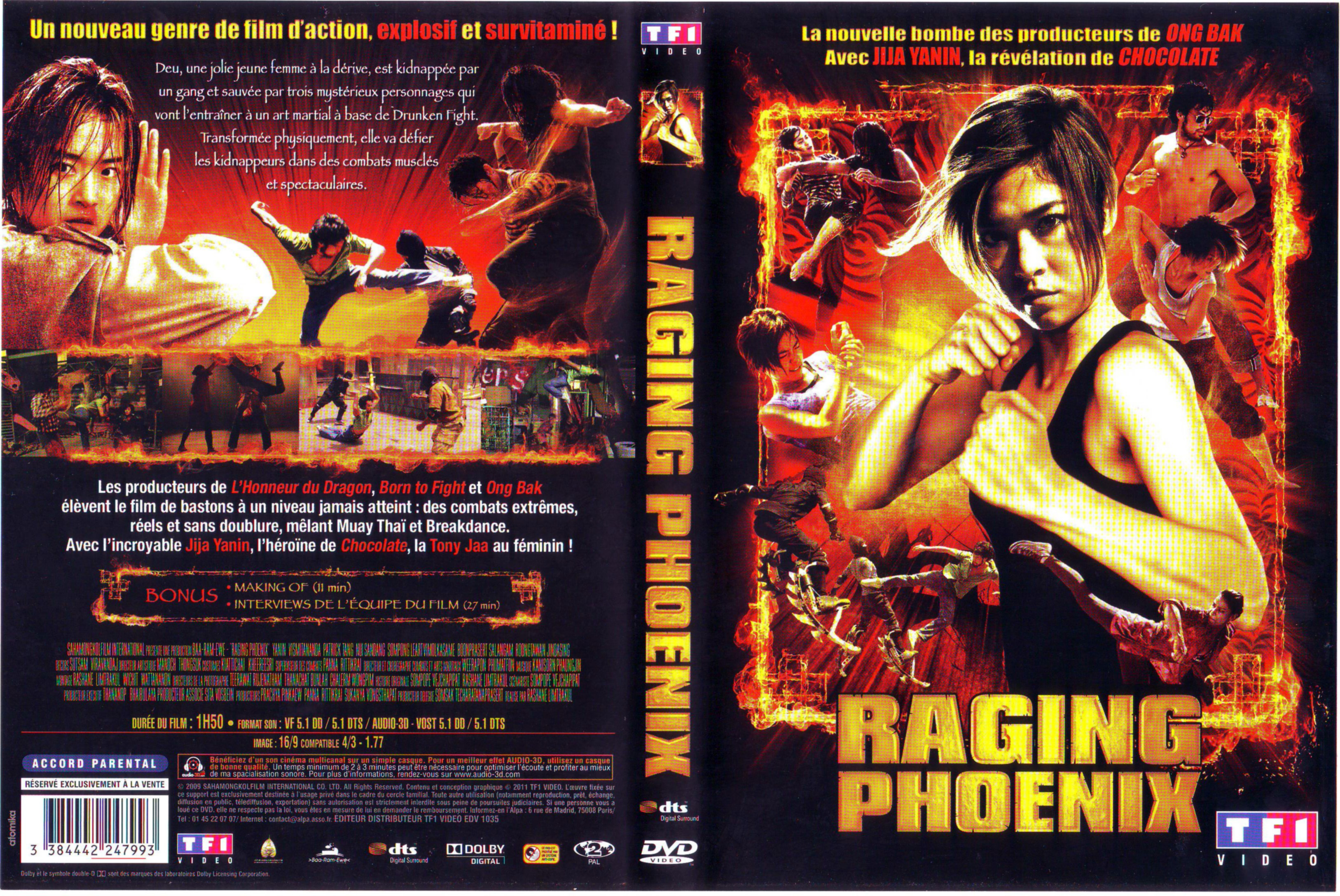 Jaquette DVD Raging phoenix