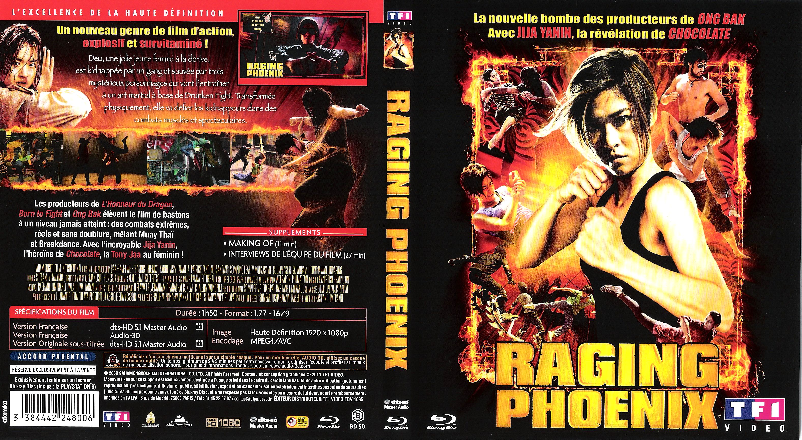 Jaquette DVD Raging phoenix (BLU-RAY)