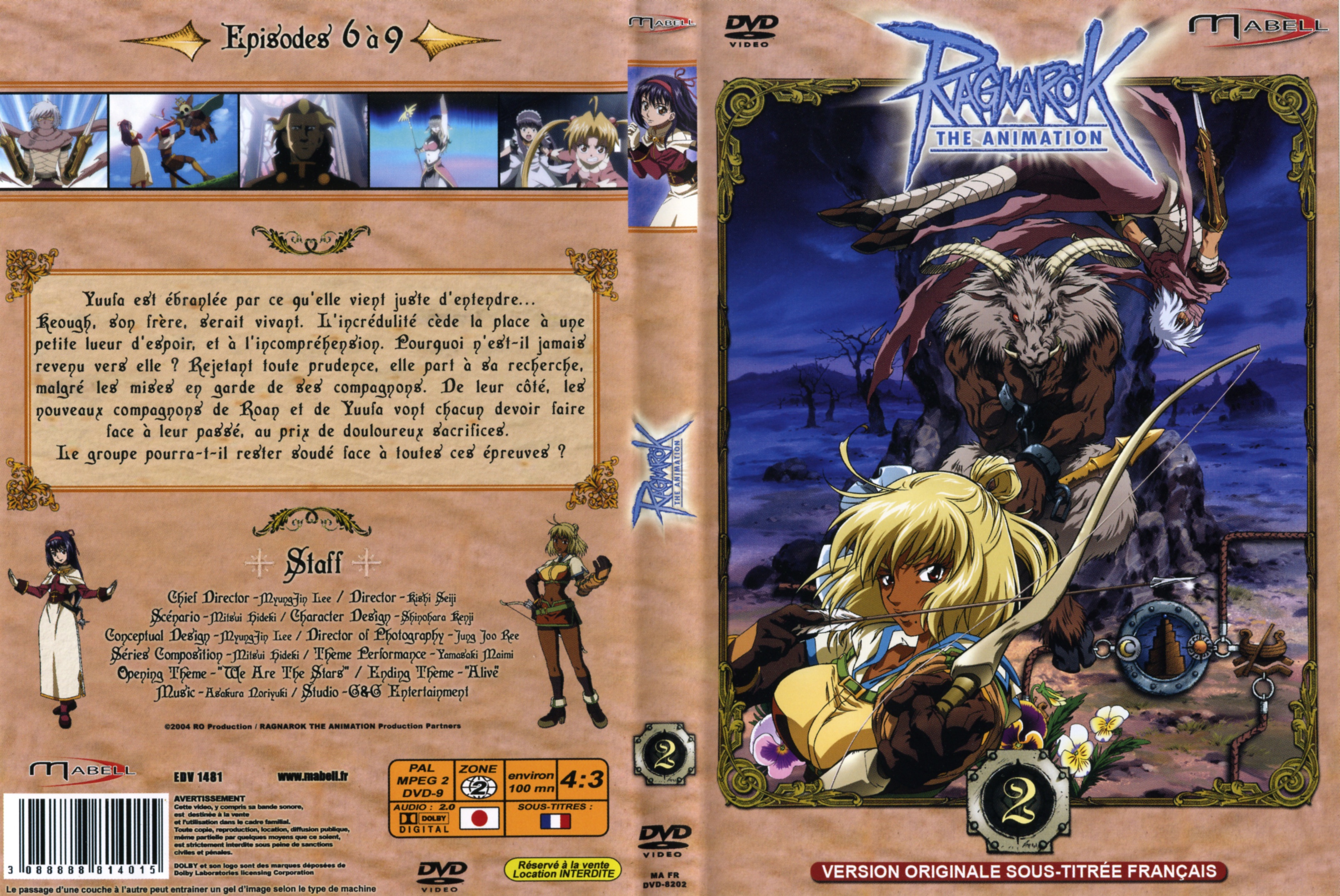 Jaquette DVD Ragnarok vol 2