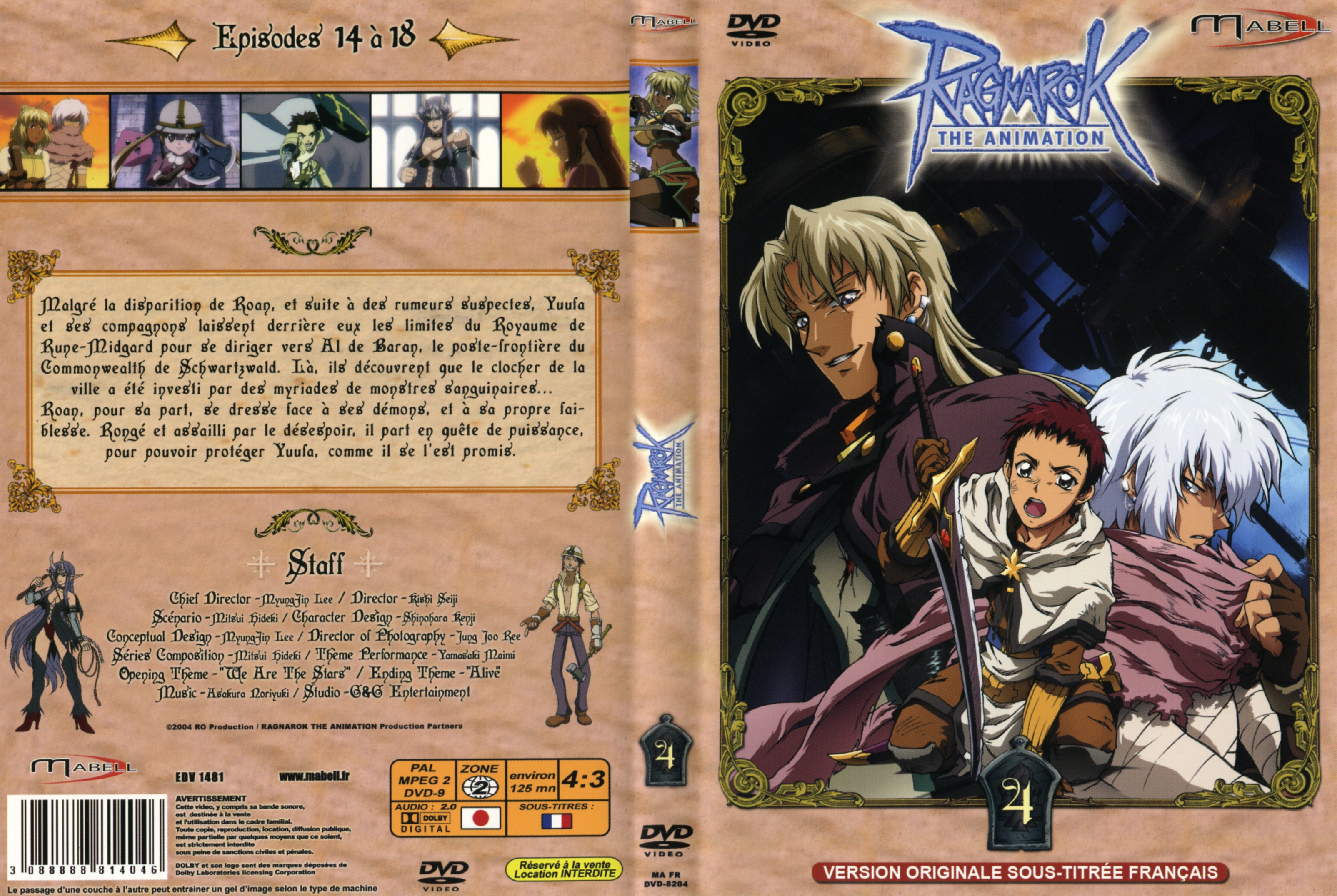 Jaquette DVD Ragnarok vol 4