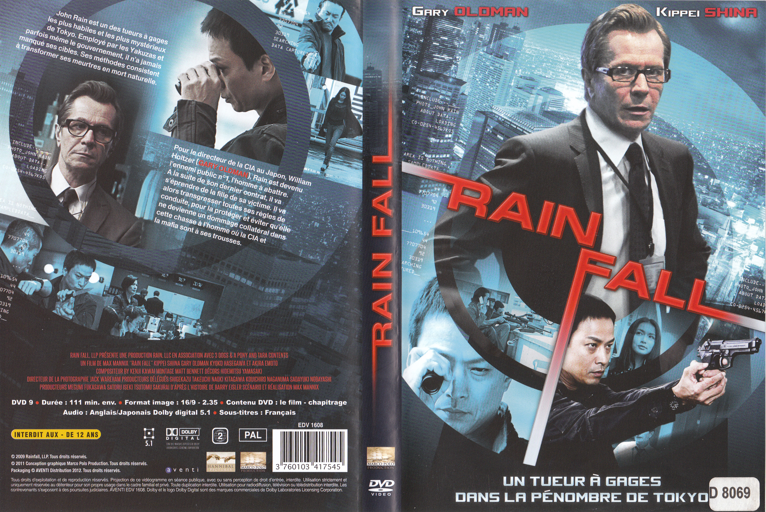Jaquette DVD Rain fall