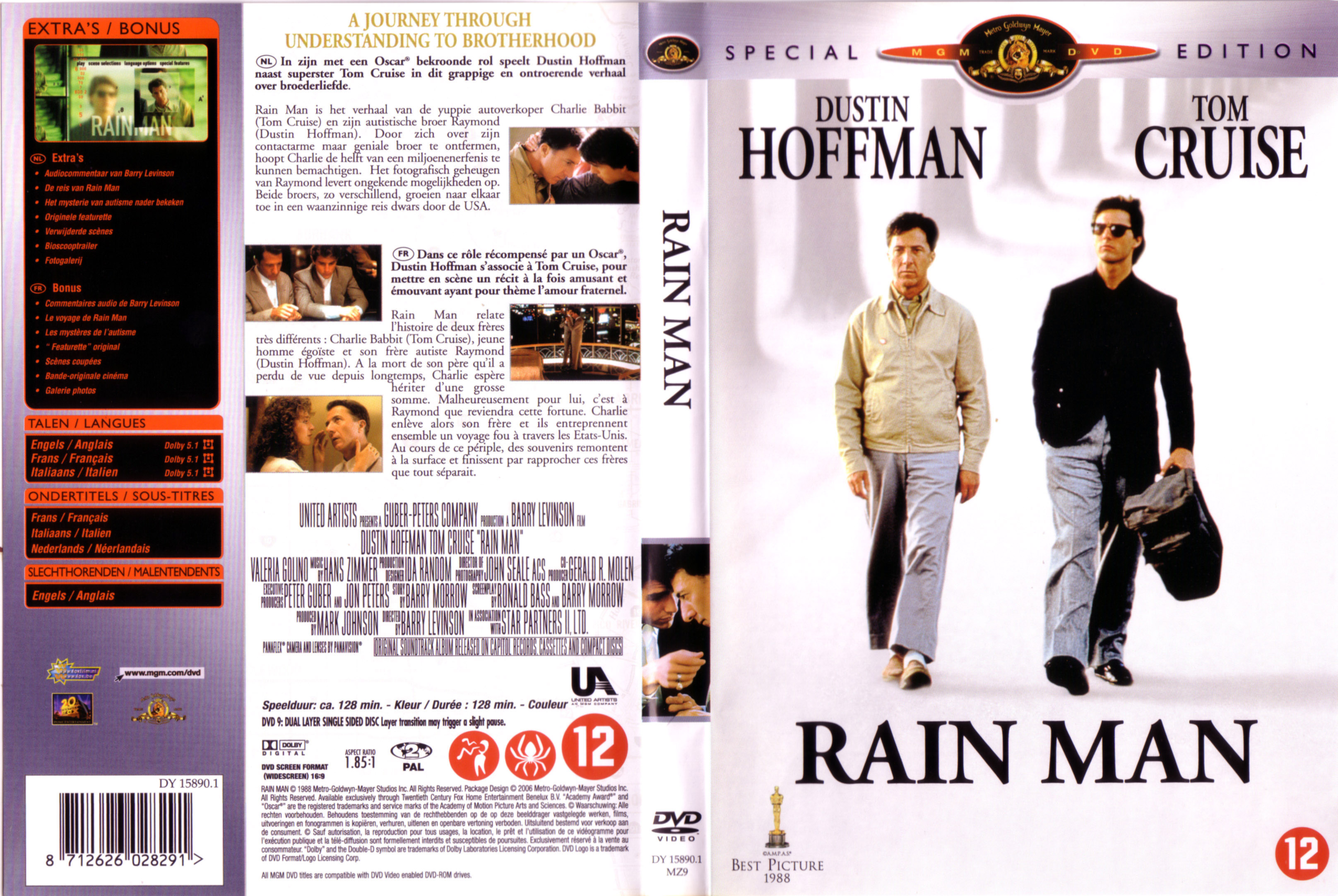 Jaquette DVD Rain man v3