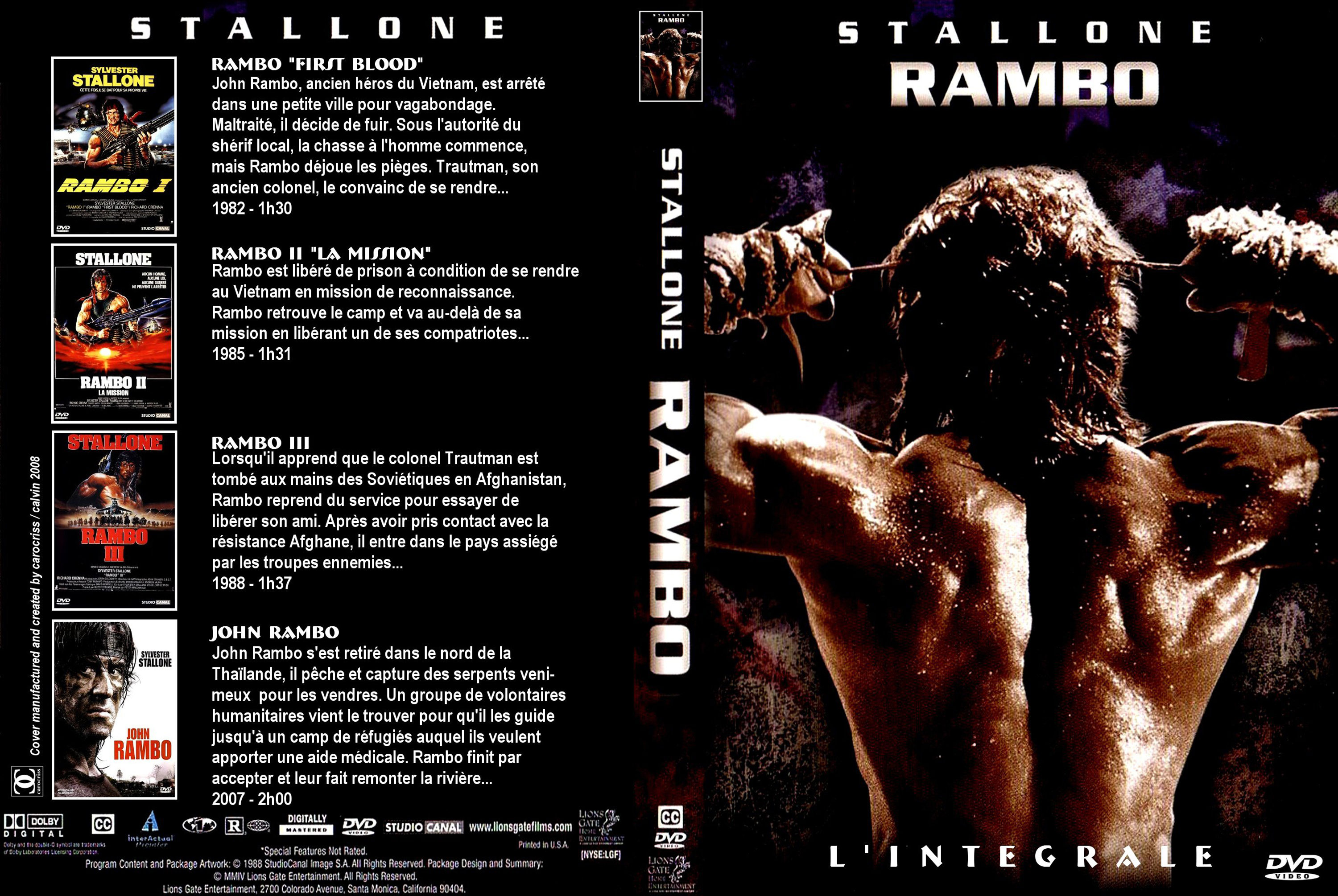 Jaquette DVD Rambo L