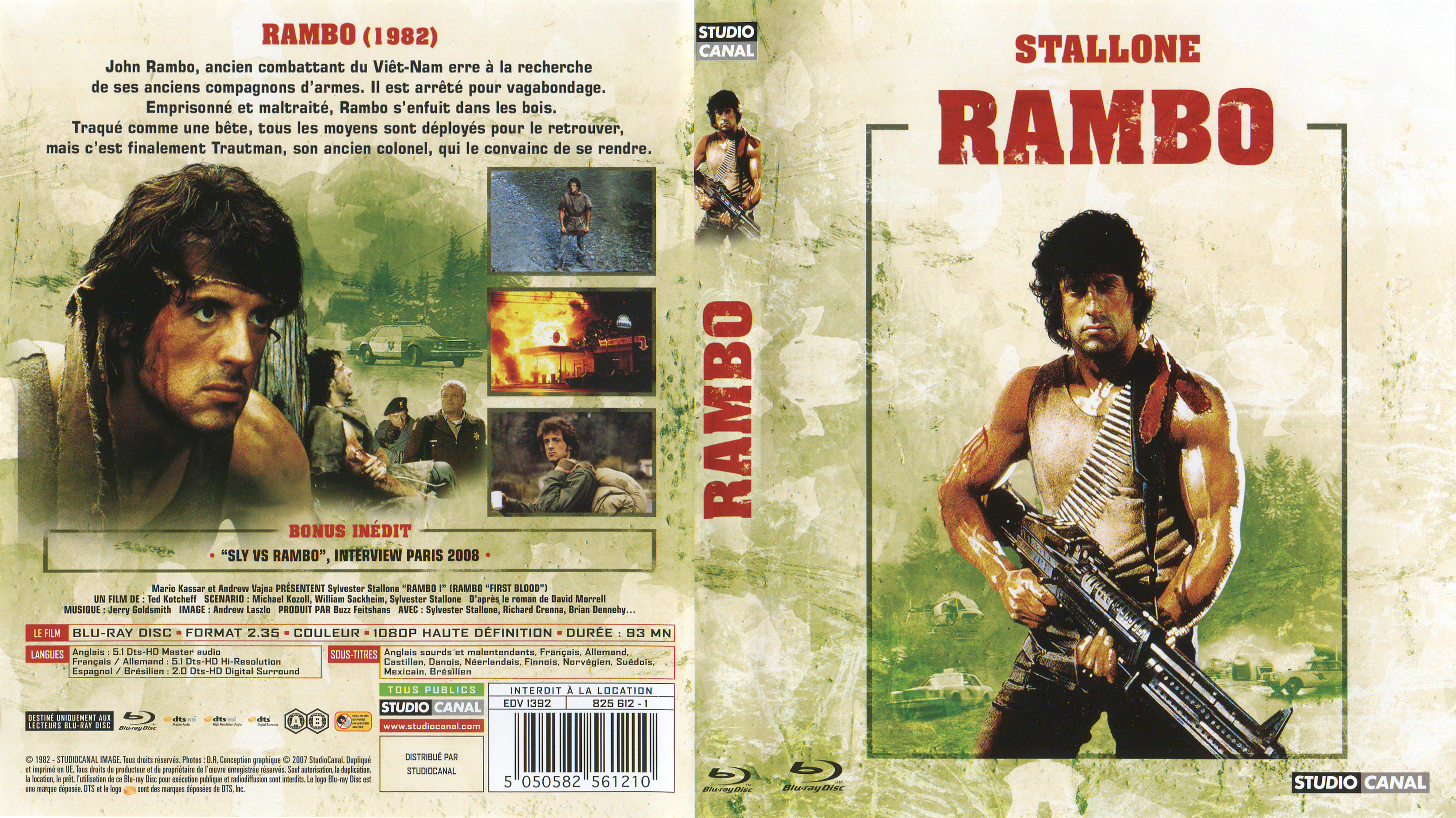 Jaquette DVD Rambo (BLU-RAY)
