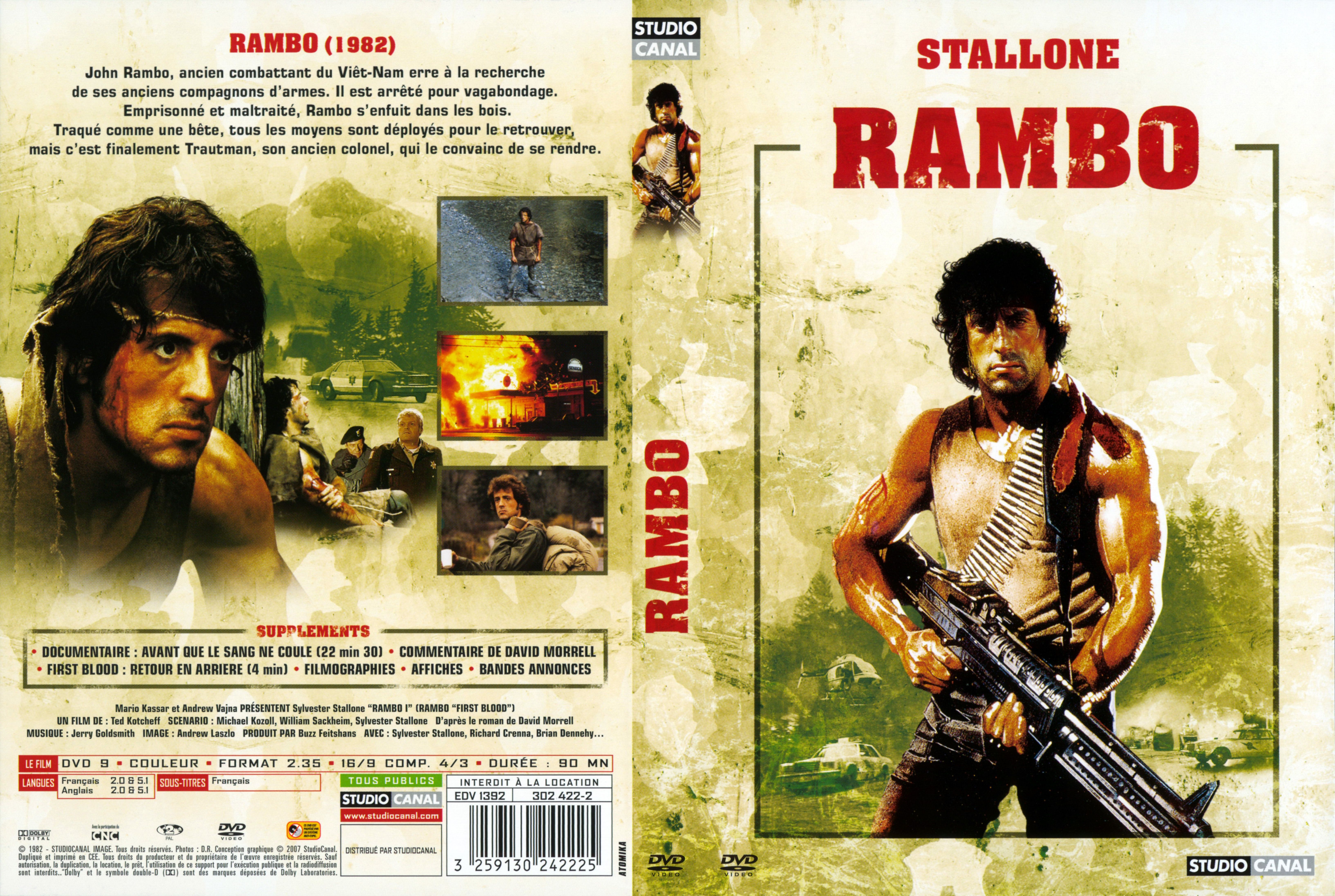 Jaquette DVD Rambo v2