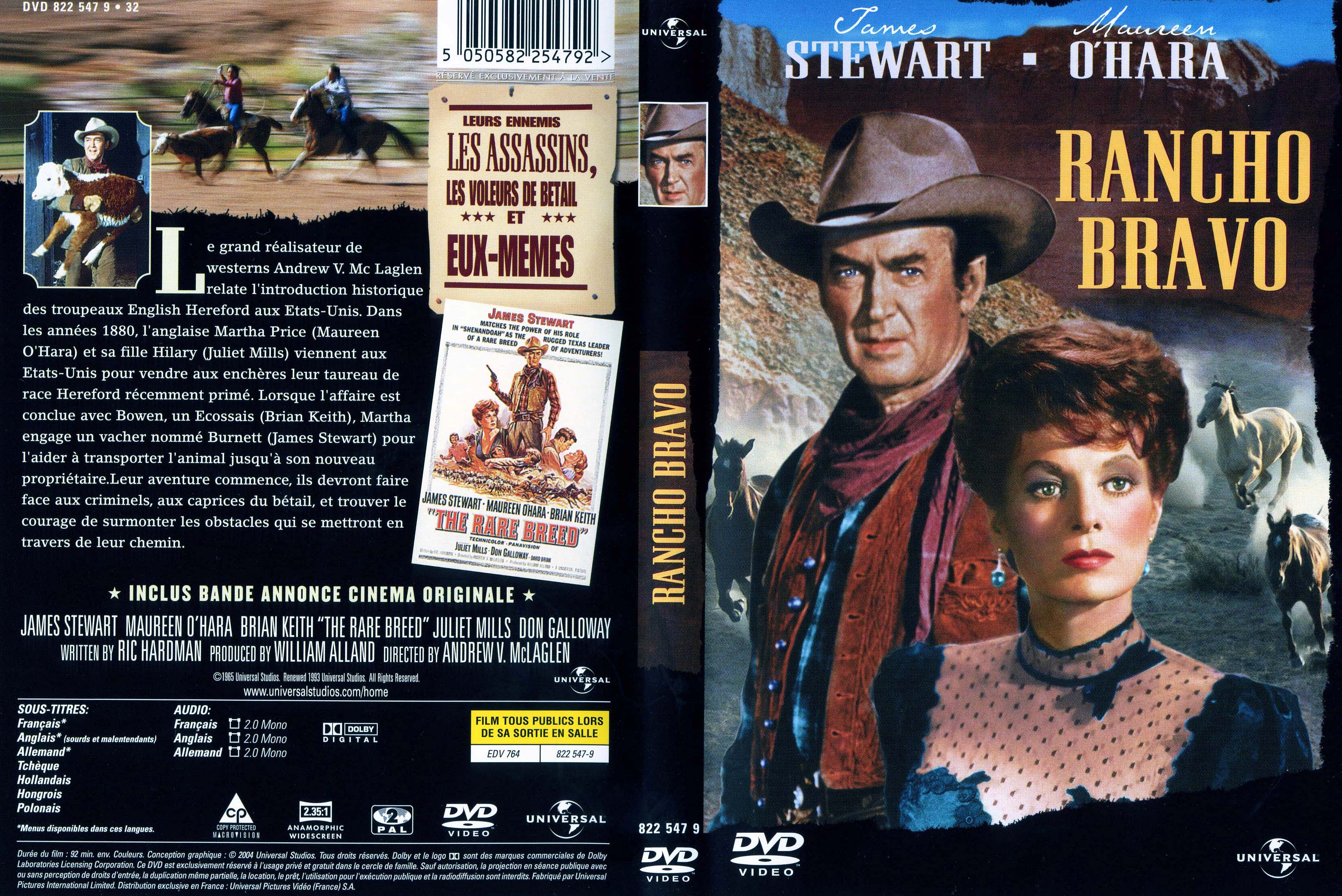 Jaquette DVD Rancho Bravo