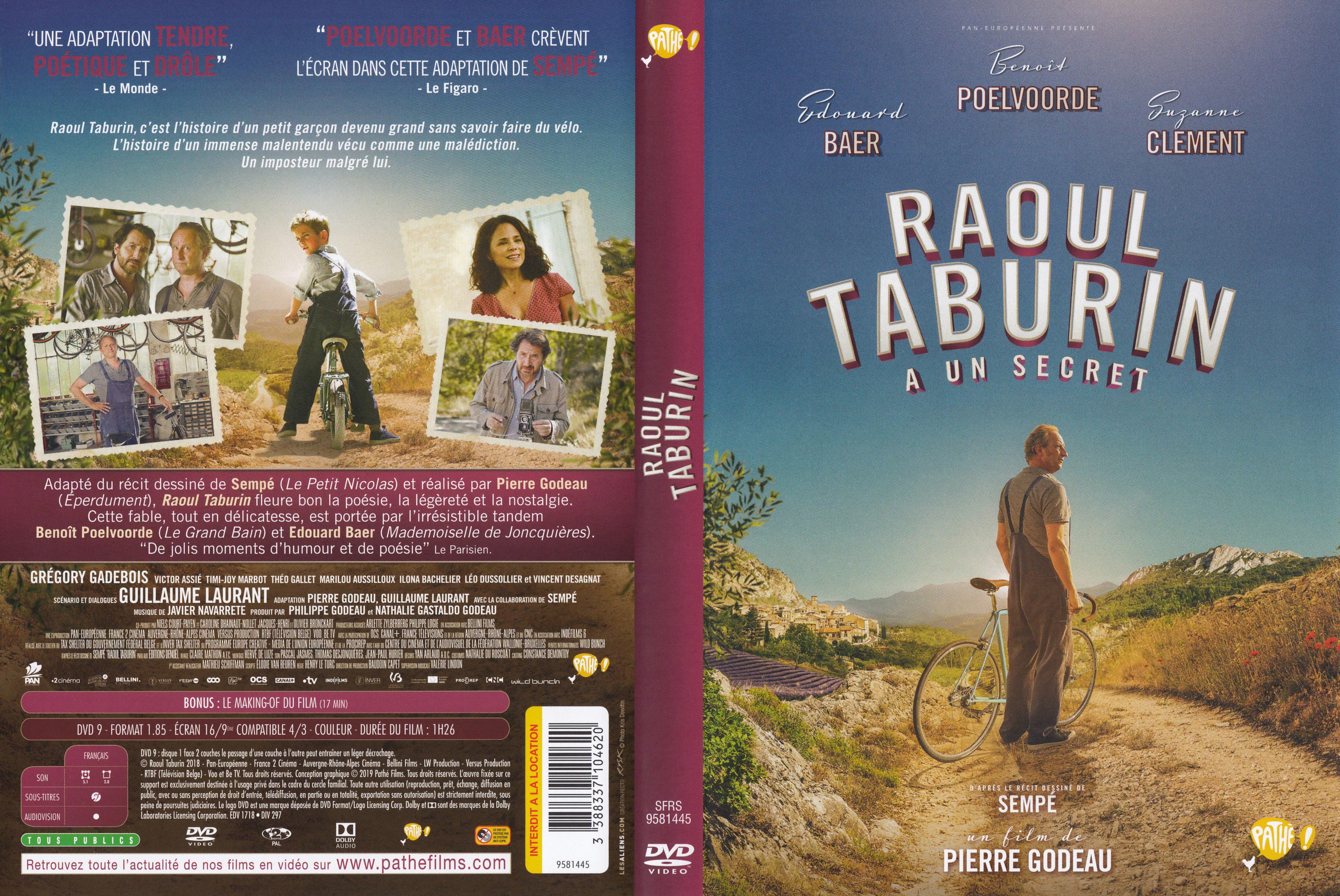 Jaquette DVD Raoul Taburin