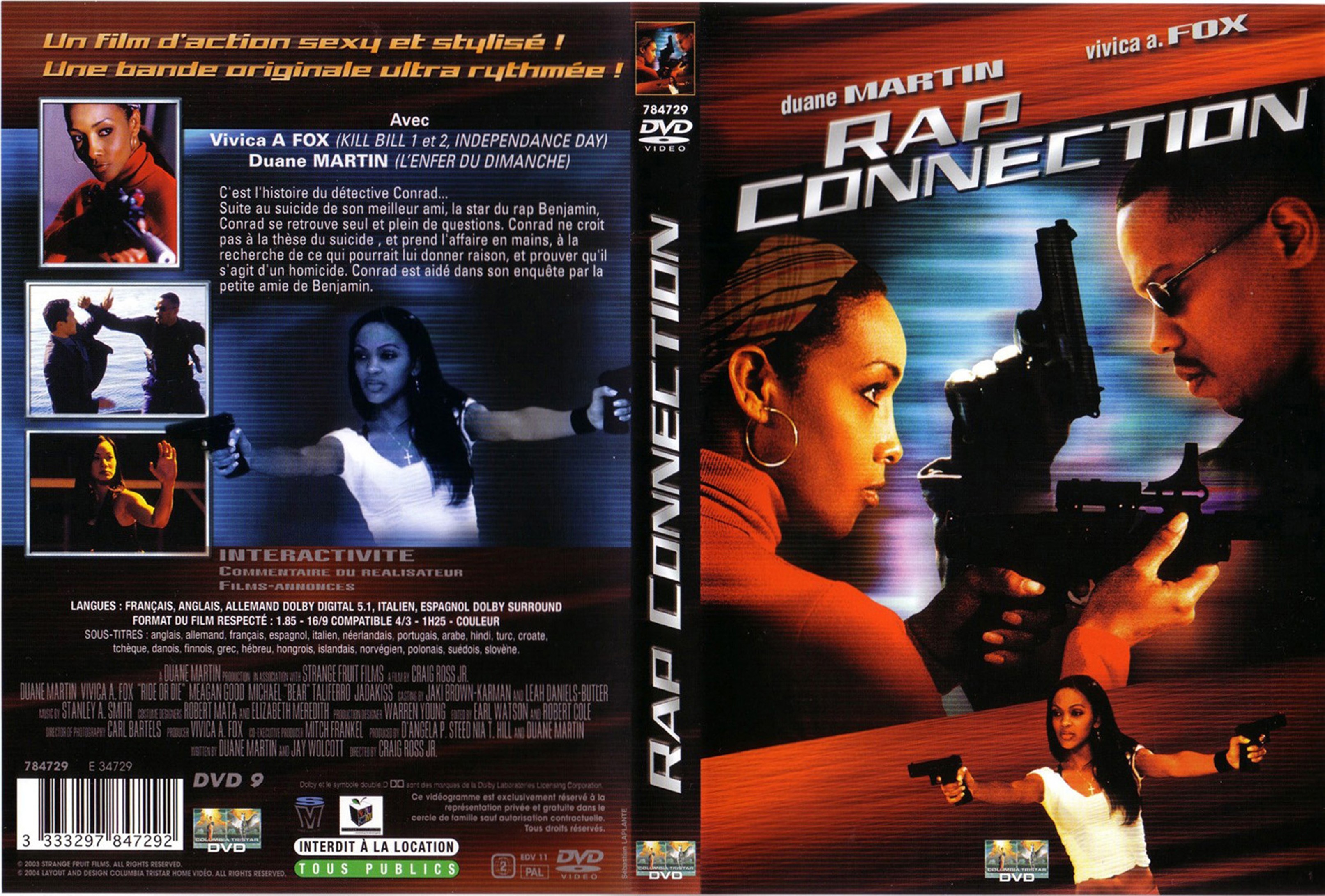 Jaquette DVD Rap connection