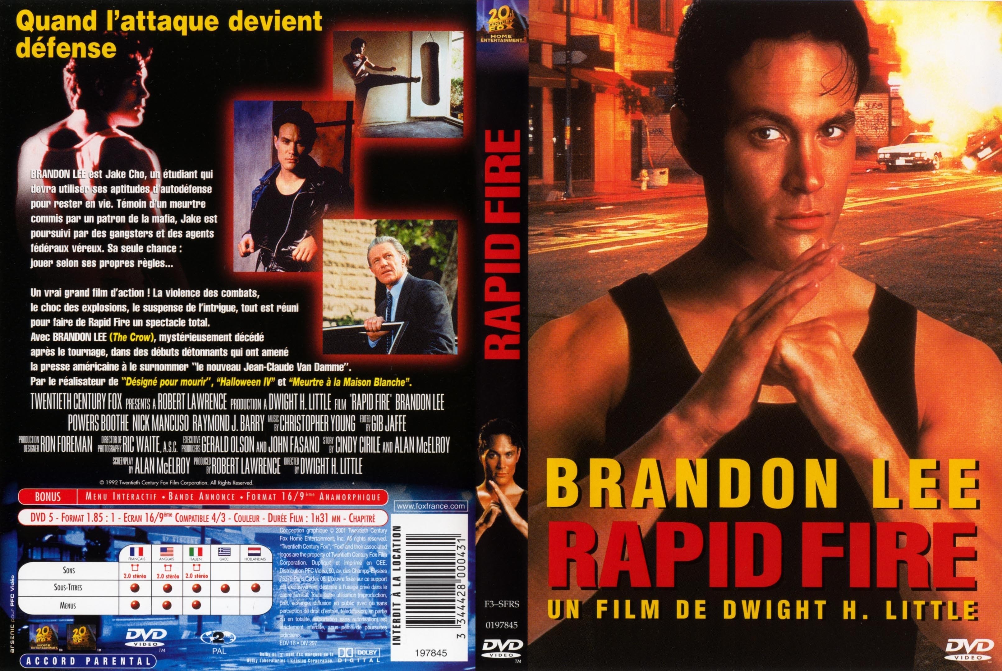 Jaquette DVD Rapid fire