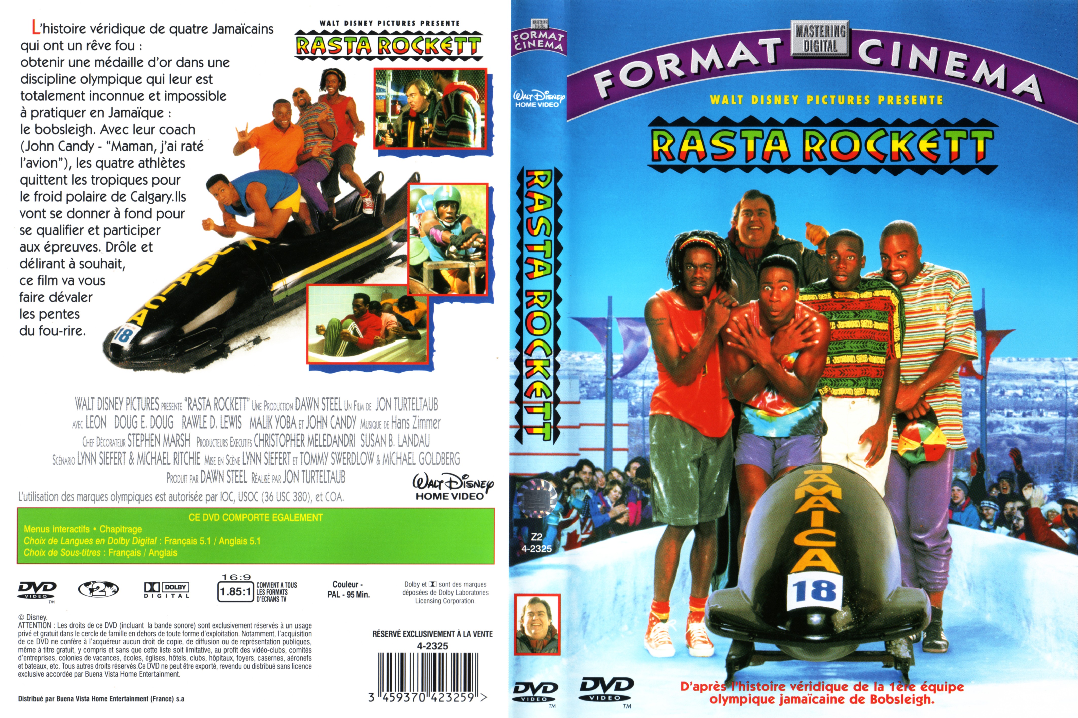 Jaquette DVD Rasta rockett