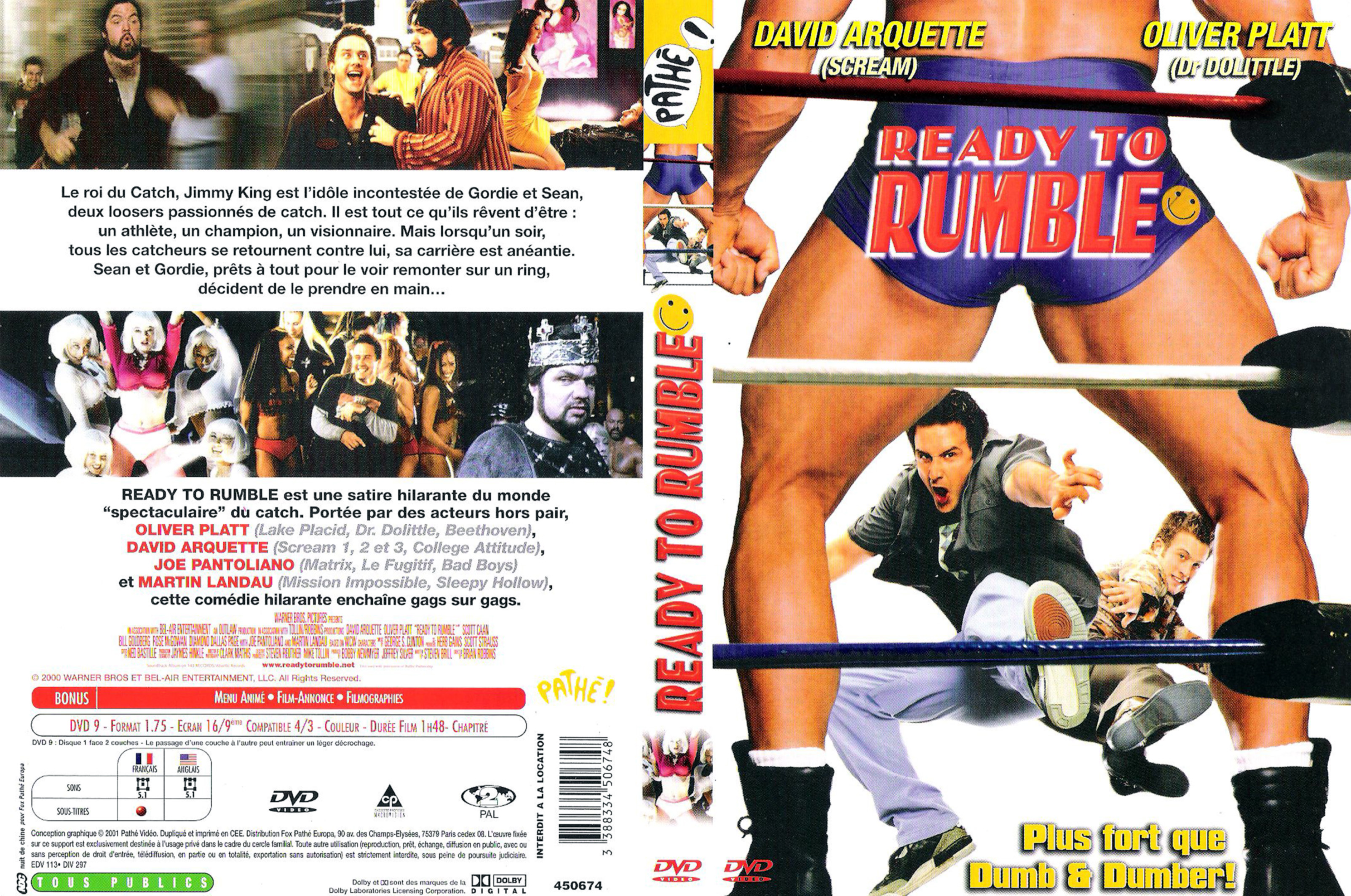 Jaquette DVD Ready to rumble
