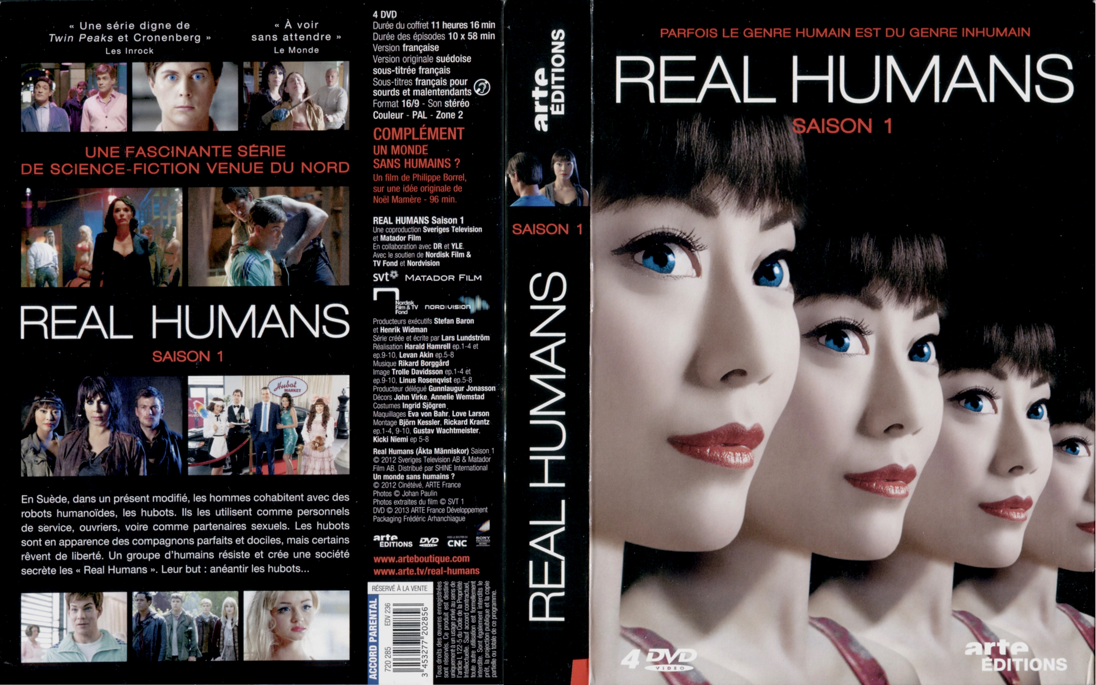 Jaquette DVD Real Humans Saison 1 COFFRET