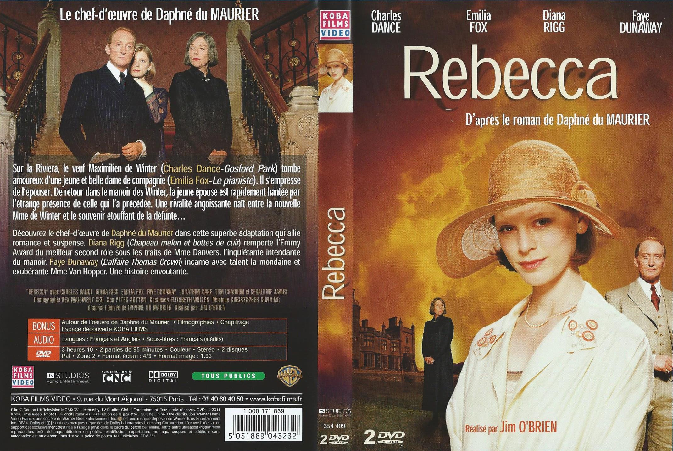 Jaquette DVD Rebecca (2011)