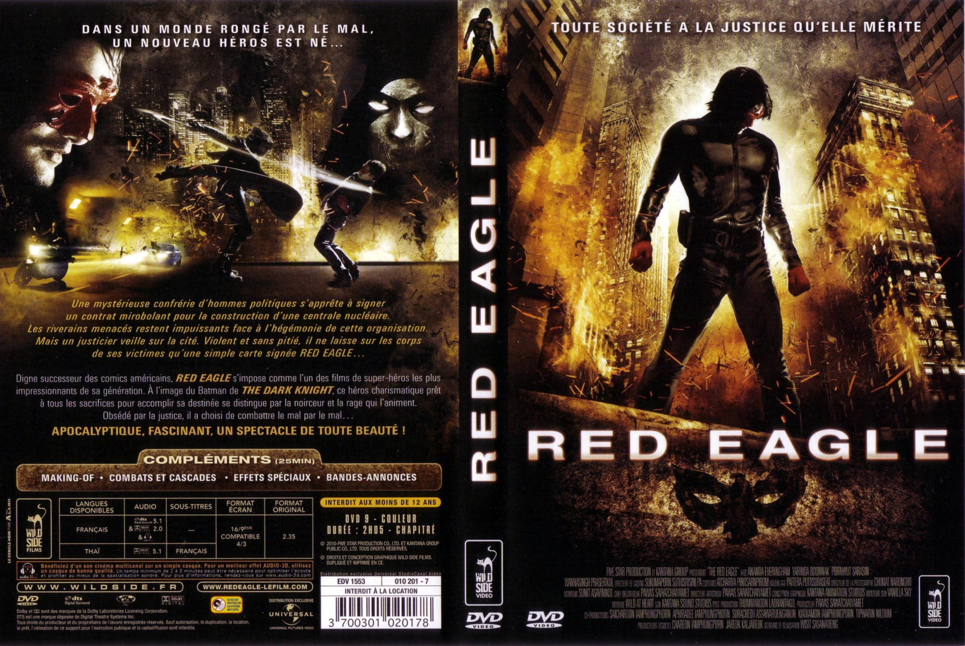 Jaquette DVD Red eagle