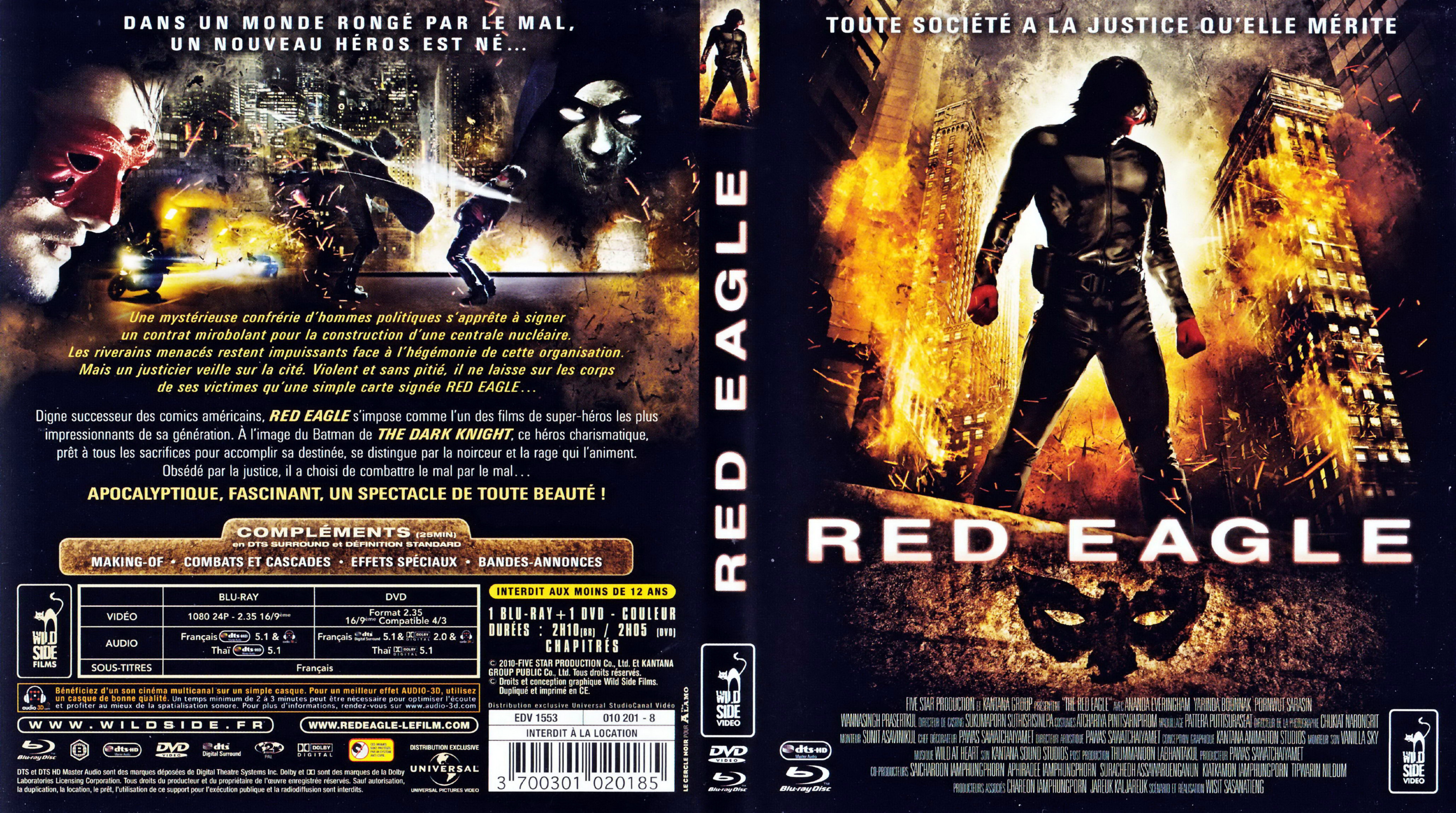 Jaquette DVD Red eagle (BLU-RAY)