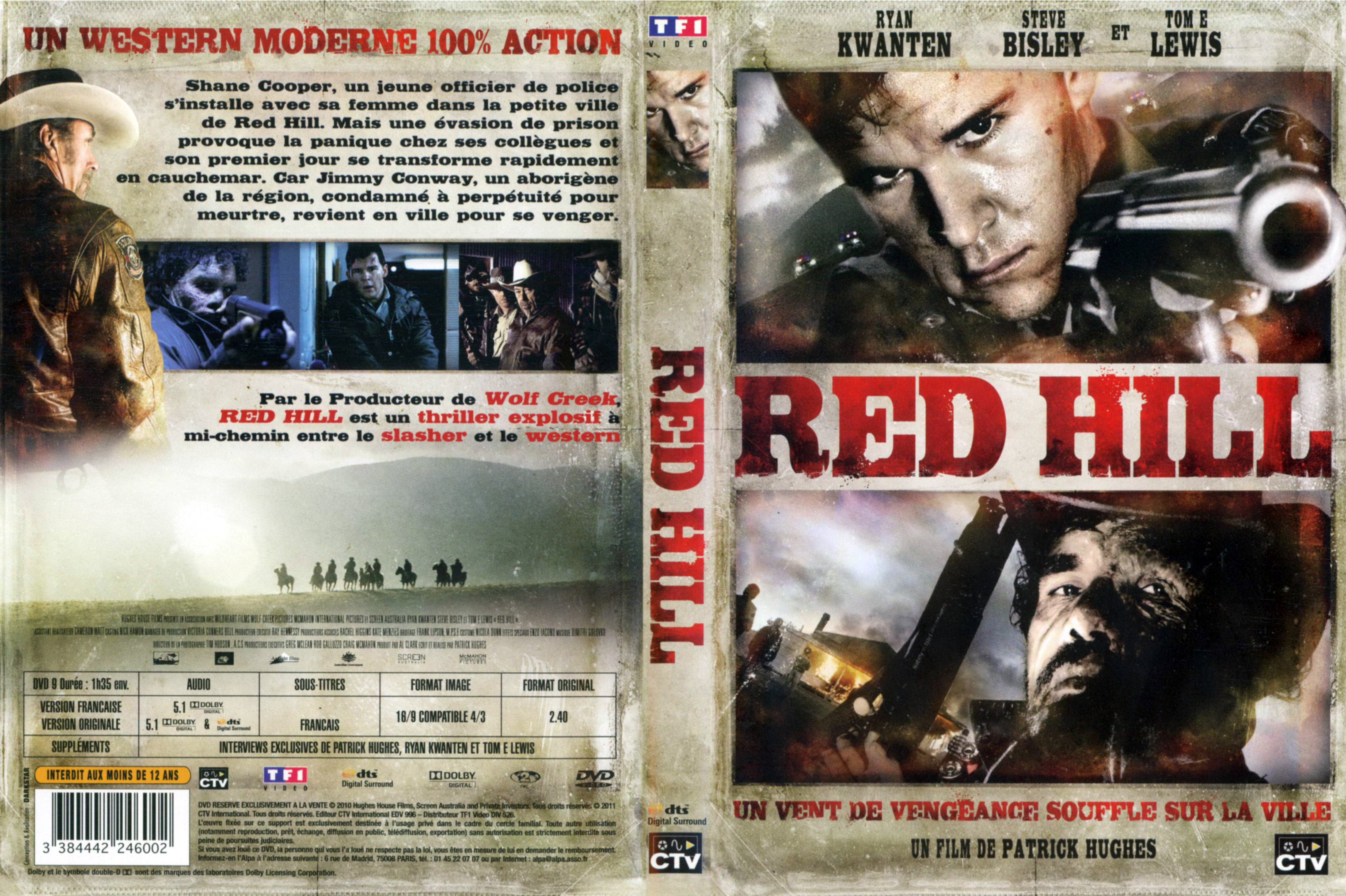 Jaquette DVD Red hill