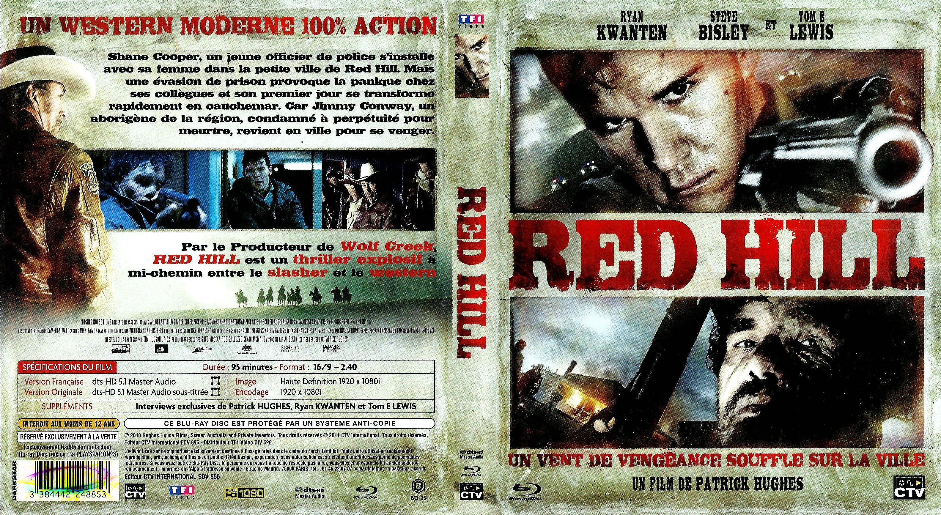 Jaquette DVD Red hill (BLU-RAY)
