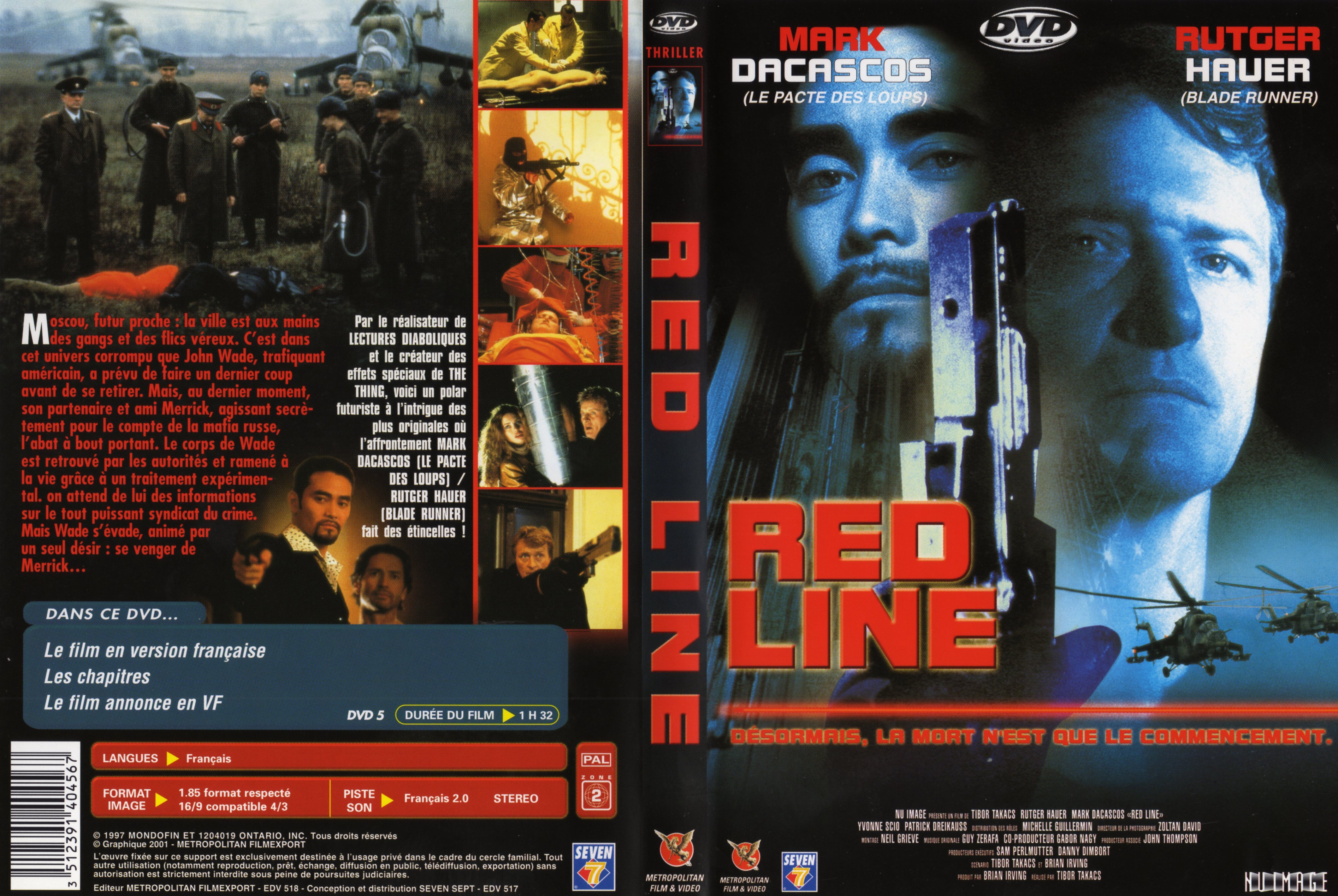 Jaquette DVD Red line