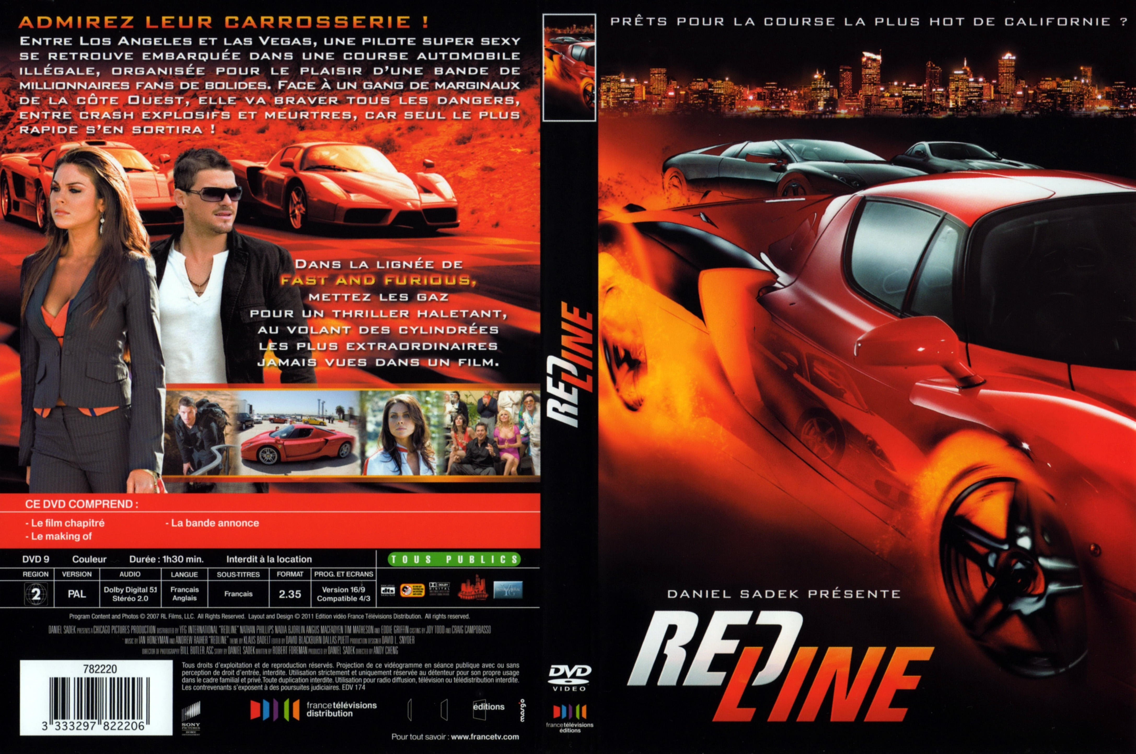 Jaquette DVD Red line (2007)
